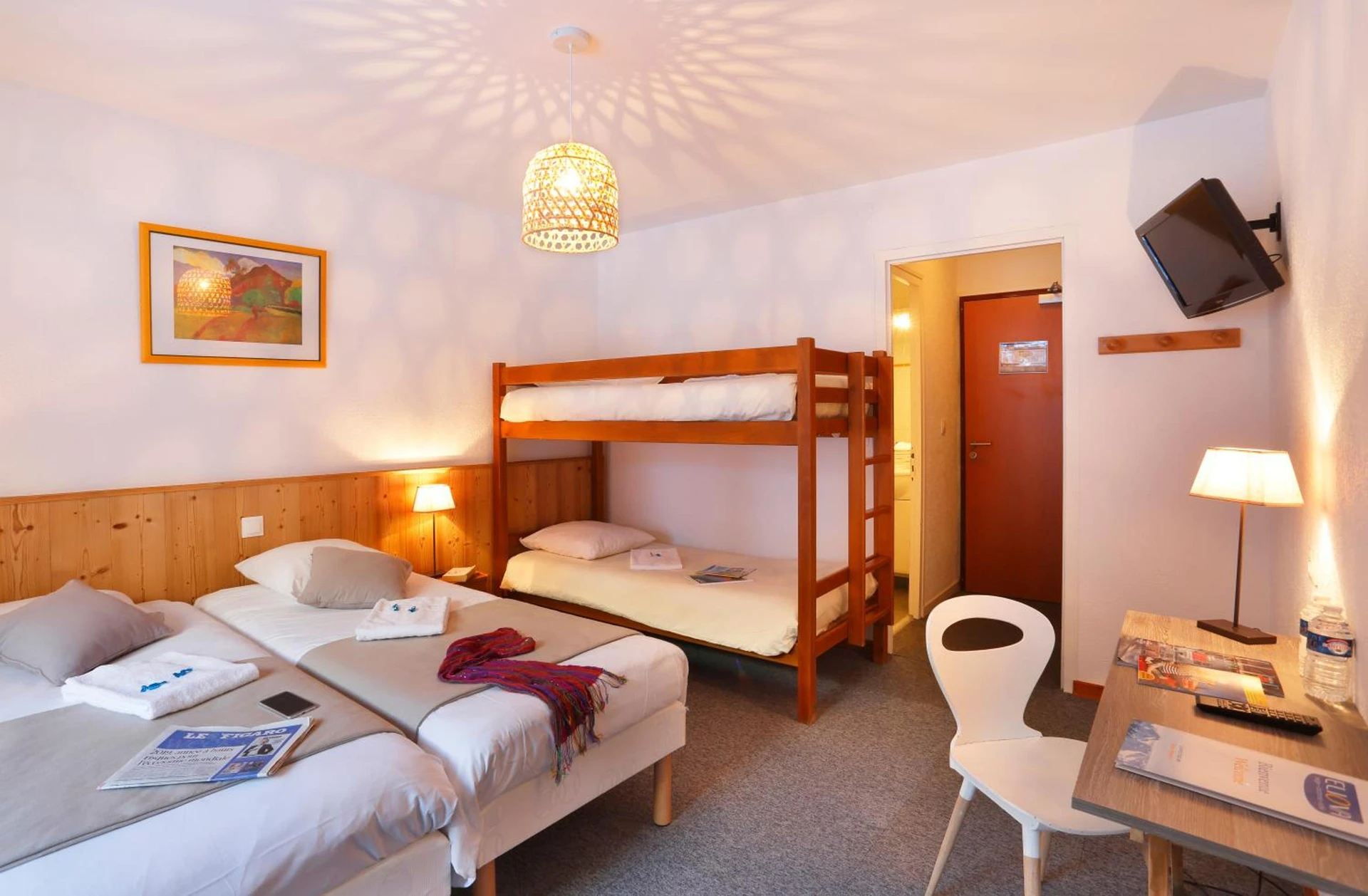 Chambre disponible pour un séminaire d'entreprise à Hôtel Eliova l'Eau Vive - Châtel