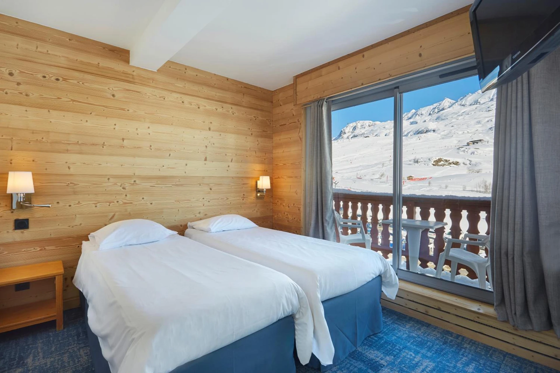 Chambre disponible pour un séminaire d'entreprise à Hôtel Eliova Le Chaix - L'Alpe-d'Huez