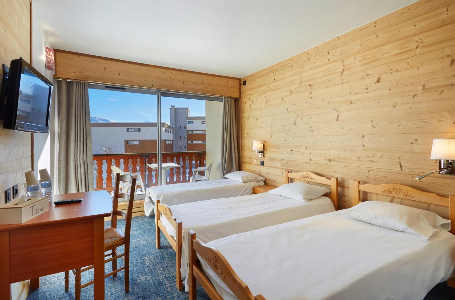 Chambre disponible pour un séminaire d'entreprise à Hôtel Eliova Le Chaix - L'Alpe-d'Huez