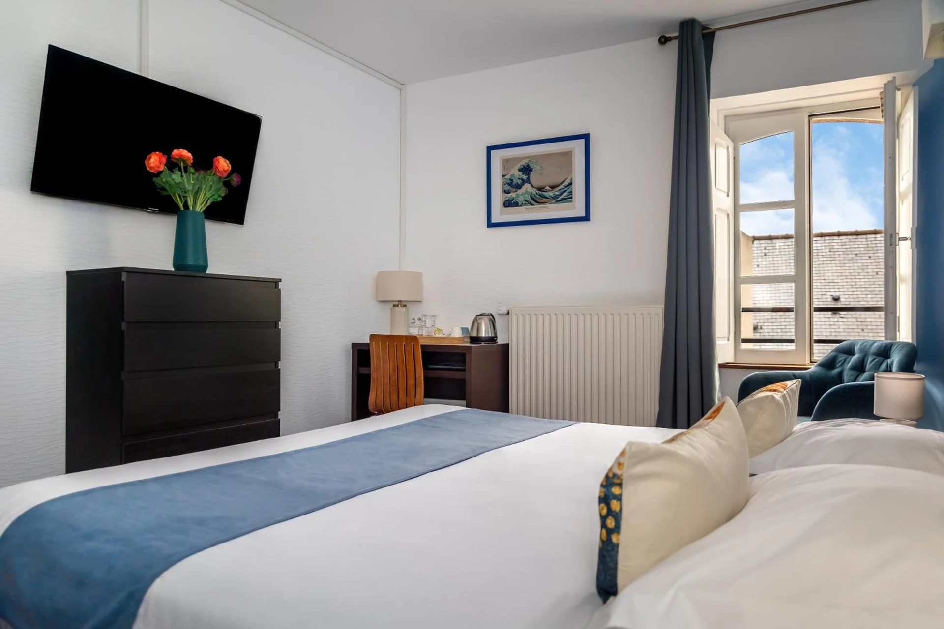 Chambre disponible pour un séminaire d'entreprise à Hotel Elizabeth - Intra Muros - Saint-Malo