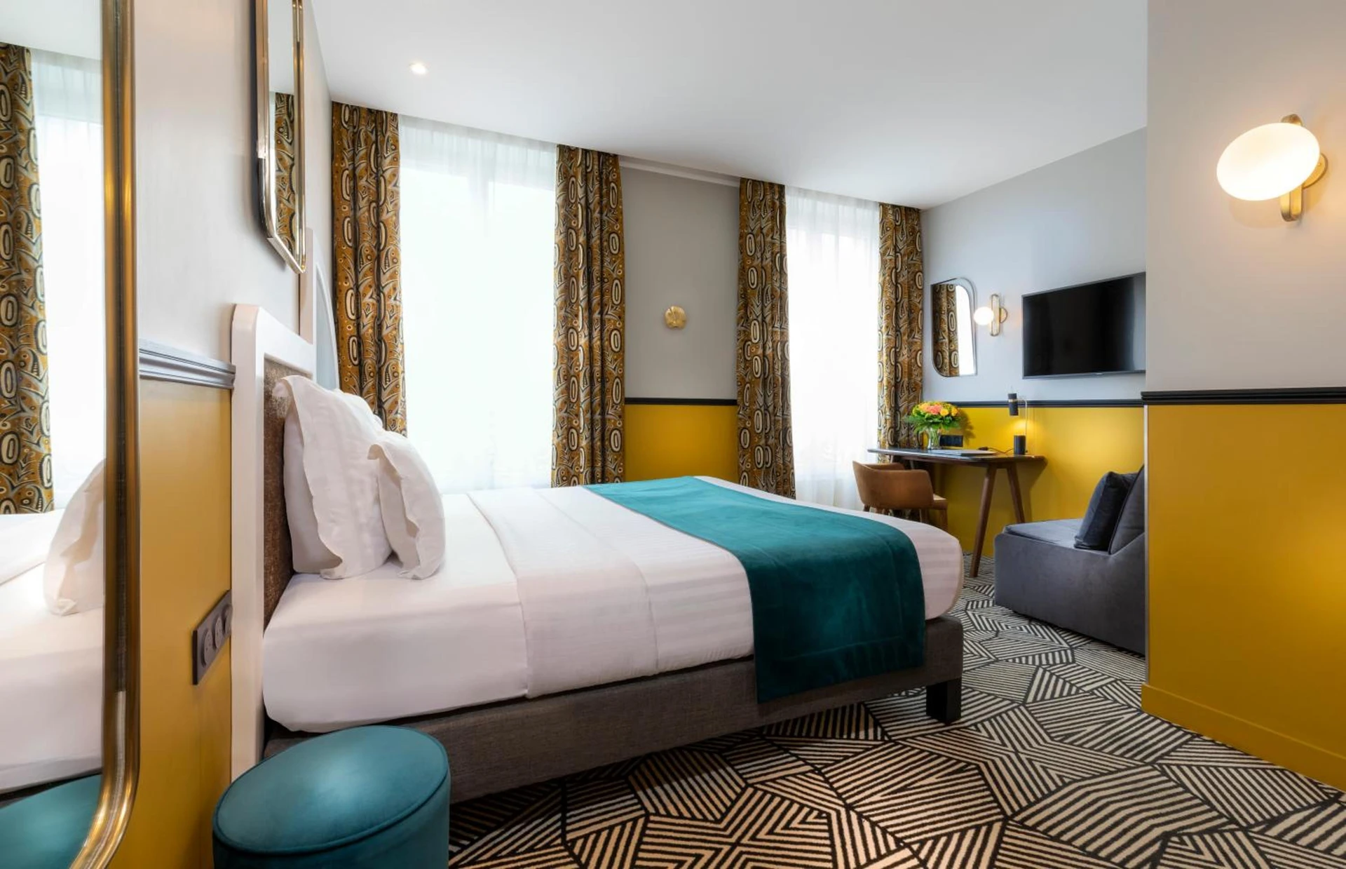 Chambre disponible pour un séminaire d'entreprise à Hotel Elysa-Luxembourg - Paris