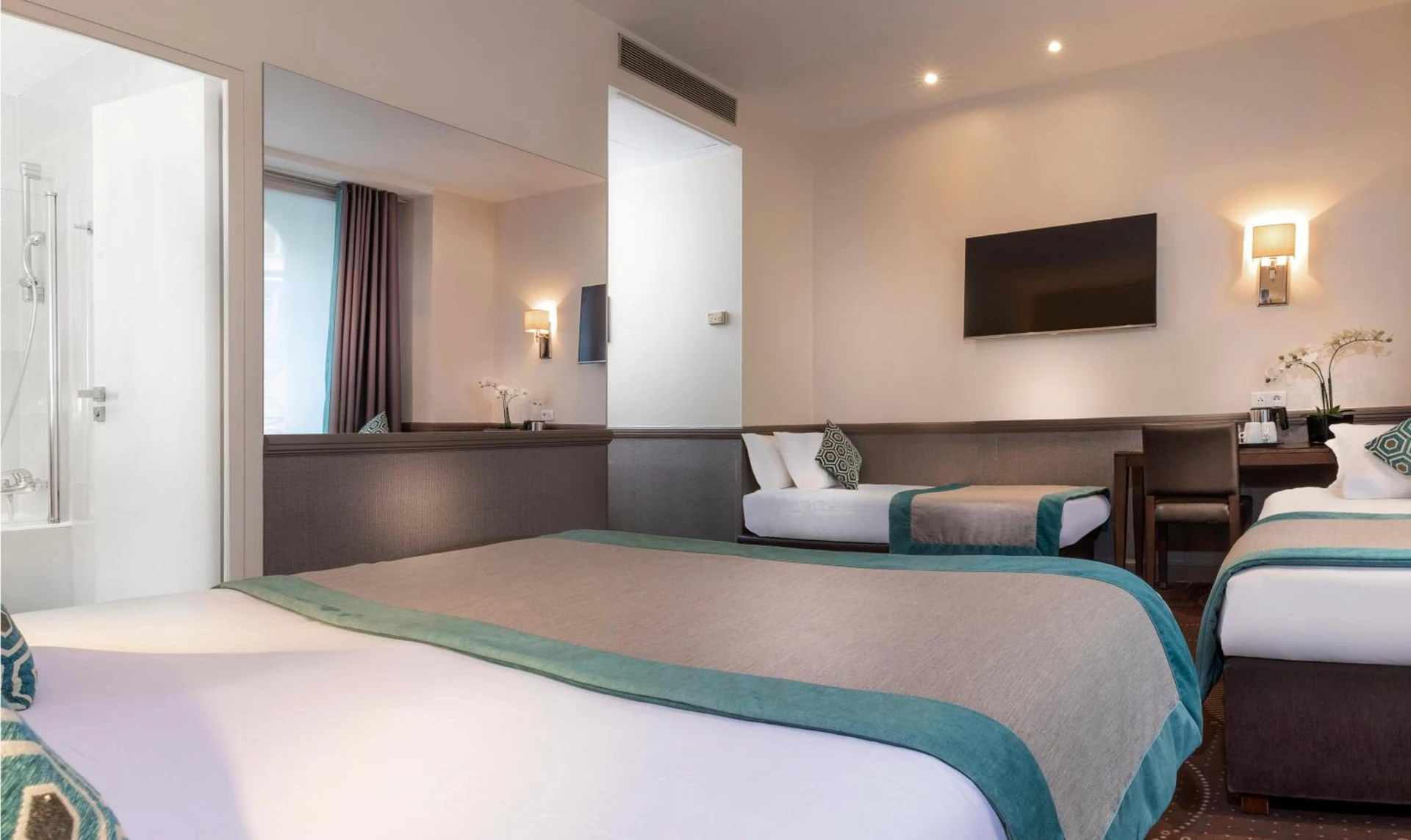 Chambre disponible pour un séminaire d'entreprise à Elysées Ceramic - Paris