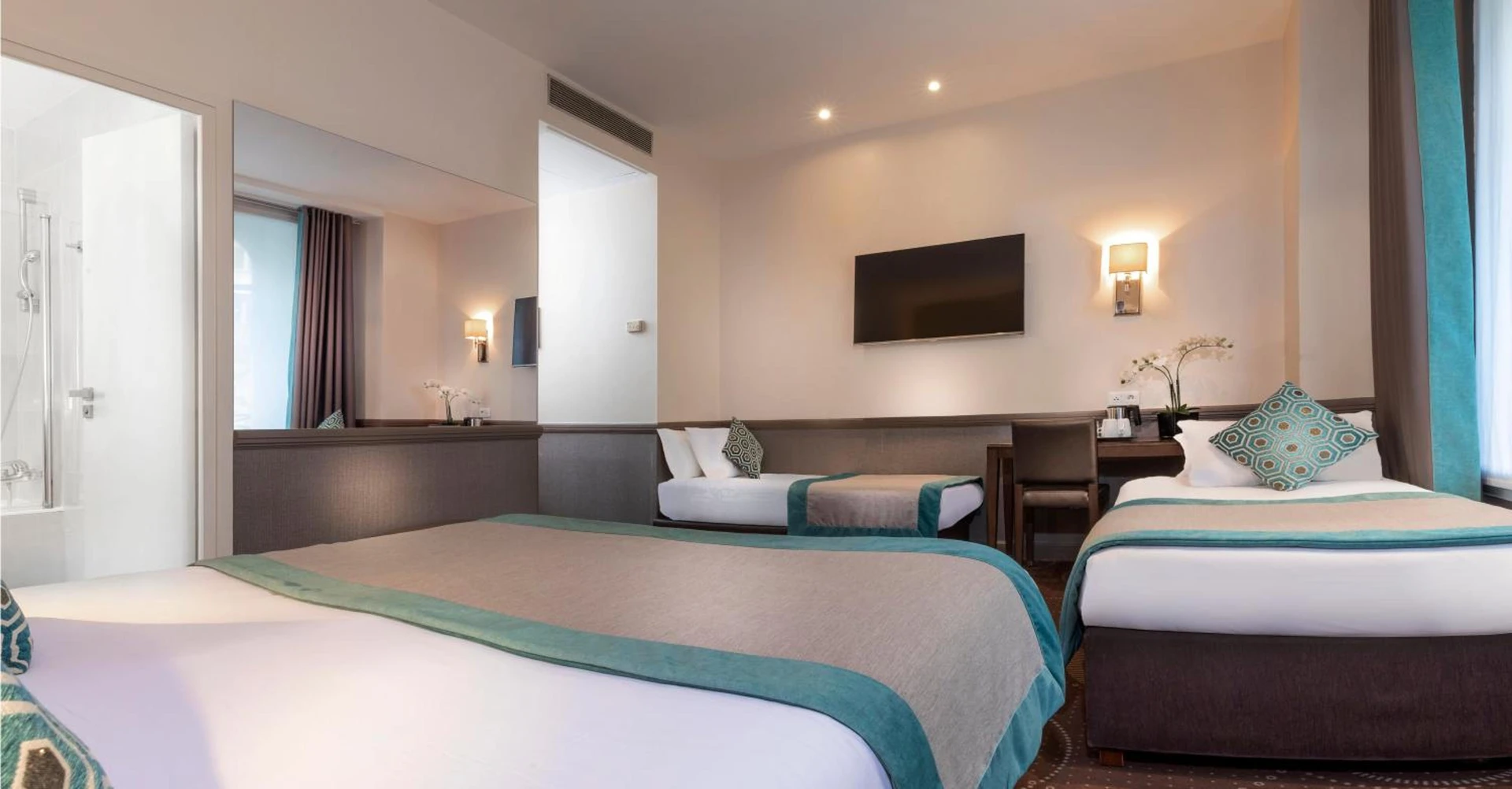 Chambre disponible pour un séminaire d'entreprise à Elysées Ceramic - Paris