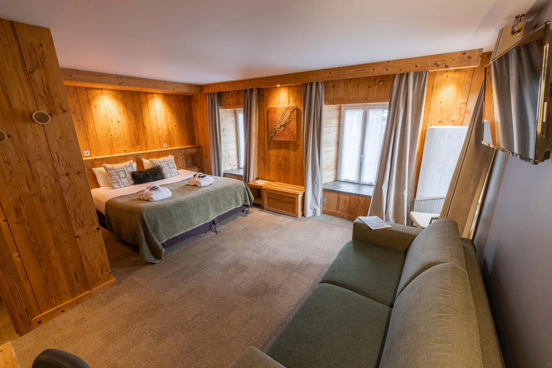 Magnifique chambre pour un séminaire d'entreprise à Hôtel et Spa les Clarines - Corrençon-en-Vercors