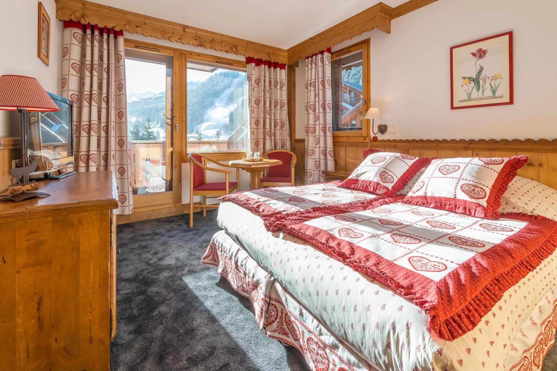 Chambre disponible pour un séminaire d'entreprise à Hotel Eterlou - Méribel
