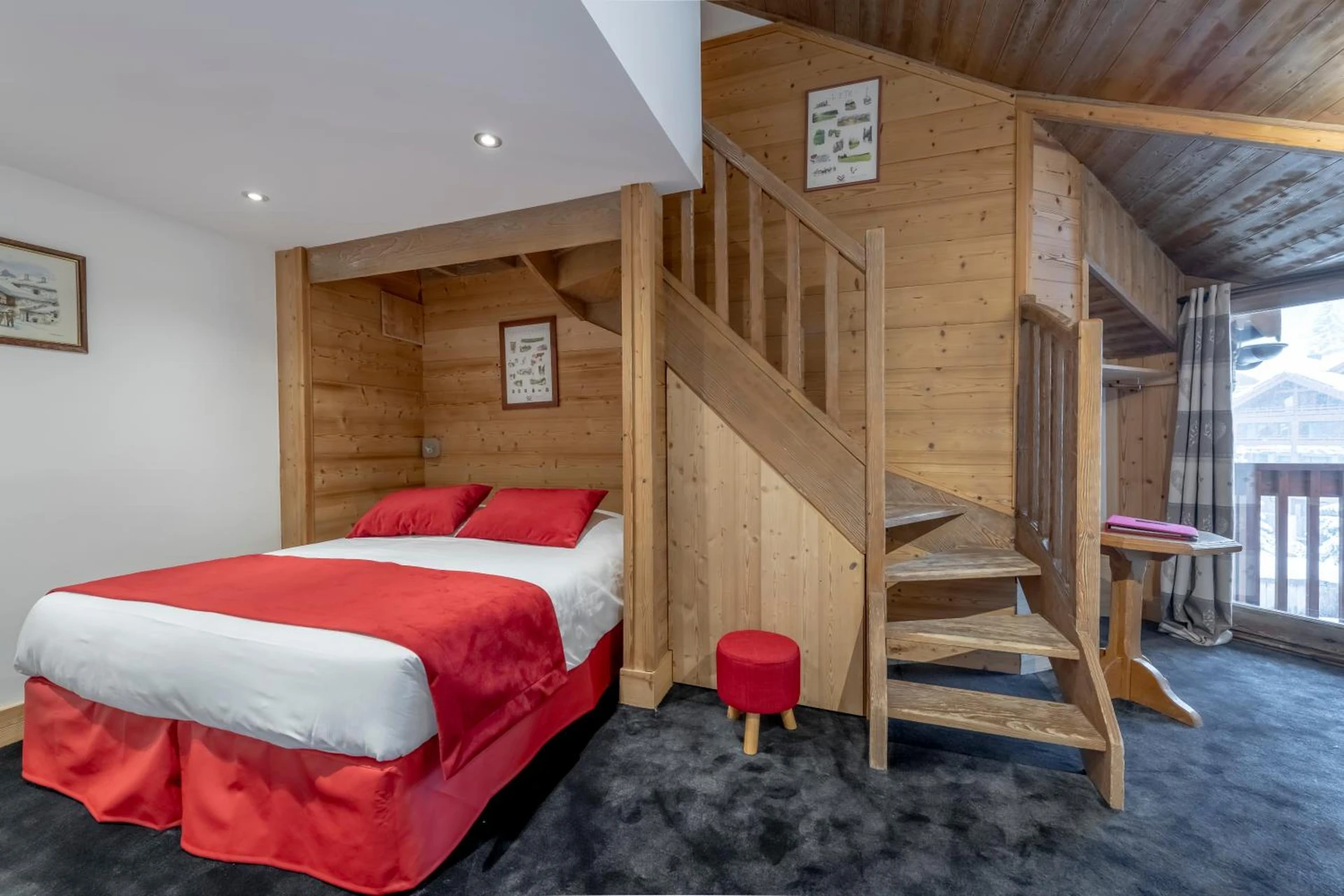 Magnifique chambre pour un séminaire d'entreprise à Hotel Eterlou - Méribel