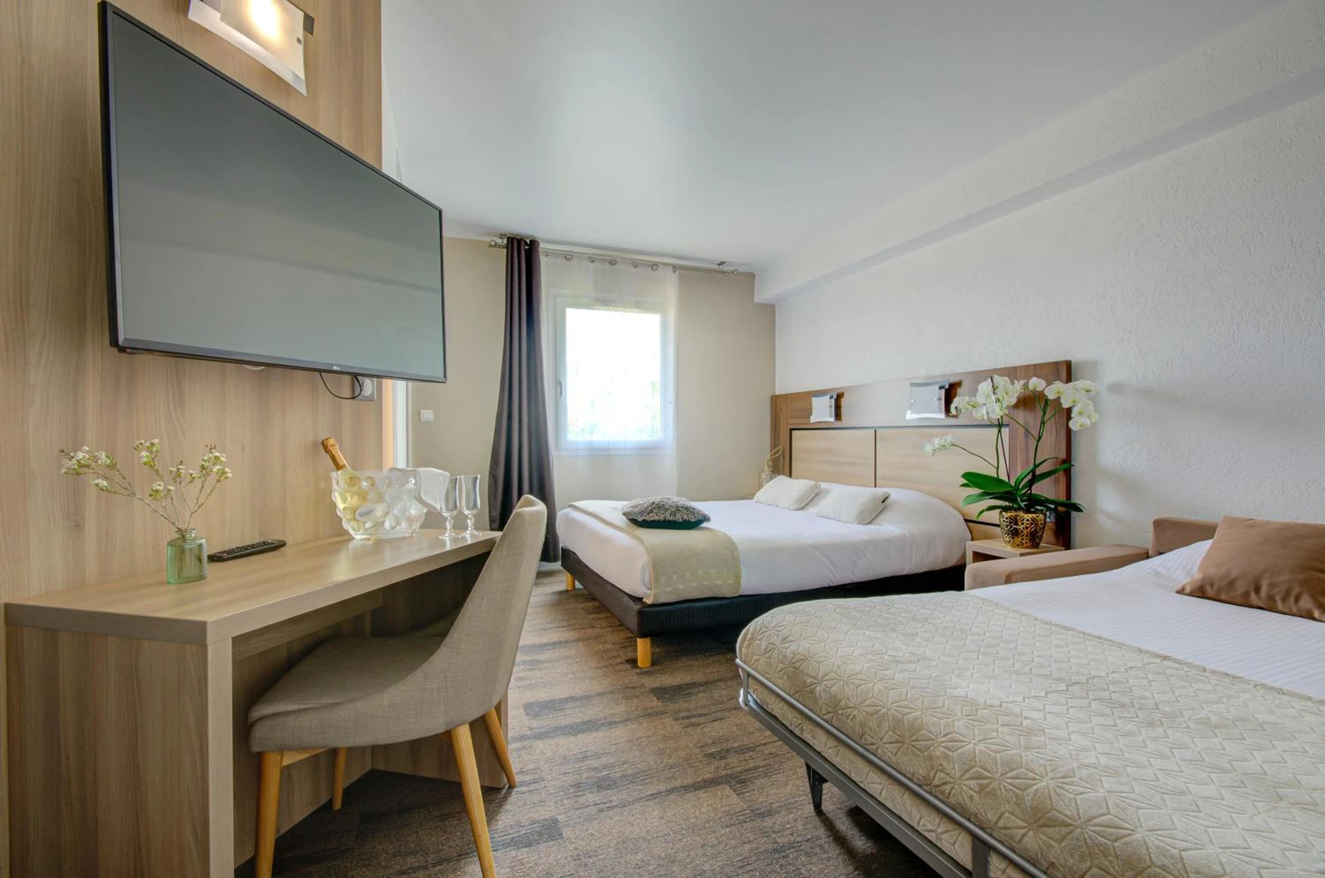 Chambre disponible pour un séminaire d'entreprise à Eurotel Parc Expo Airport Montpellier - Pérols