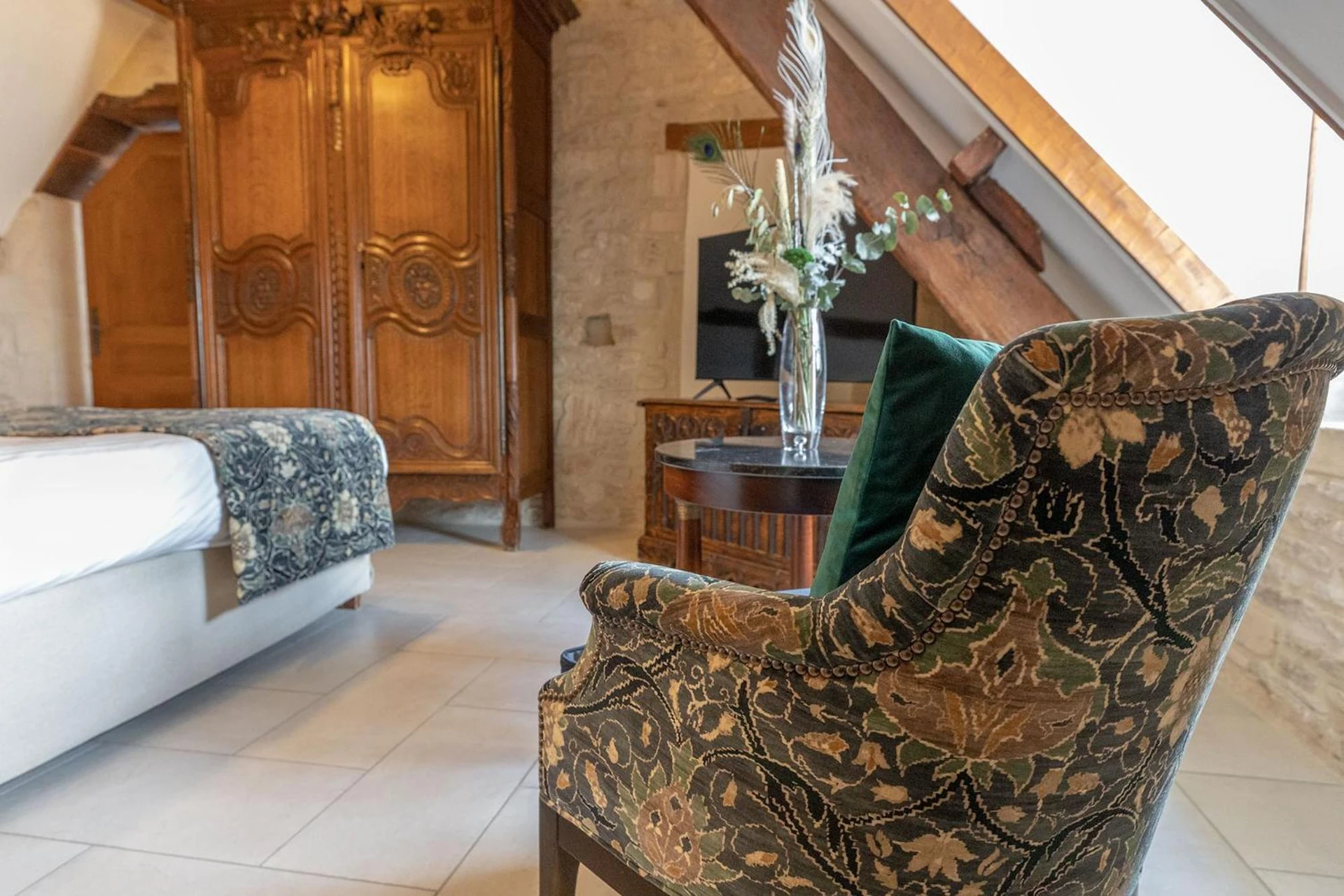 Magnifique chambre pour un séminaire d'entreprise à Ferme de la Rançonnière - Hôtel & Restaurant - Crépon