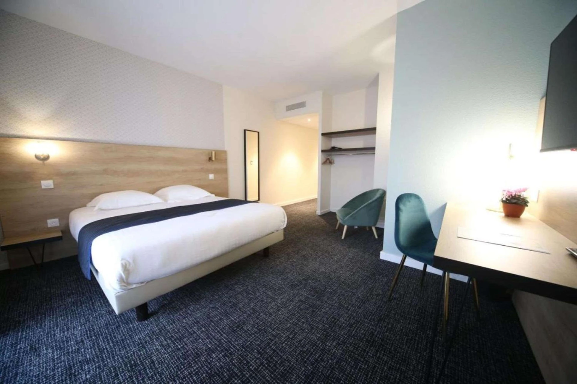 Chambre disponible pour un séminaire d'entreprise à Best Western Hotel Fontaine Argent - Besançon