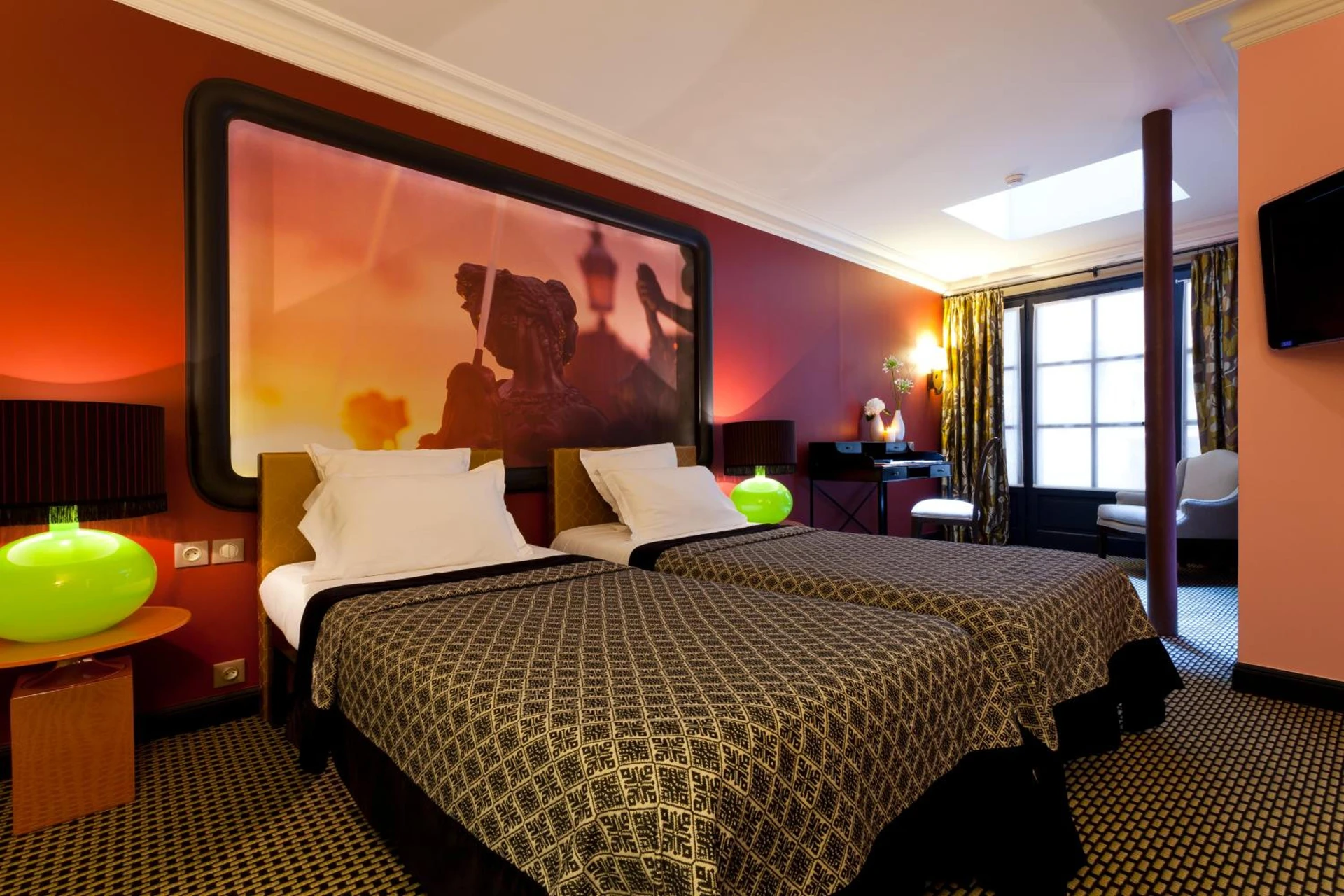Magnifique chambre pour un séminaire d'entreprise à Hotel Fontaines du Luxembourg - Paris