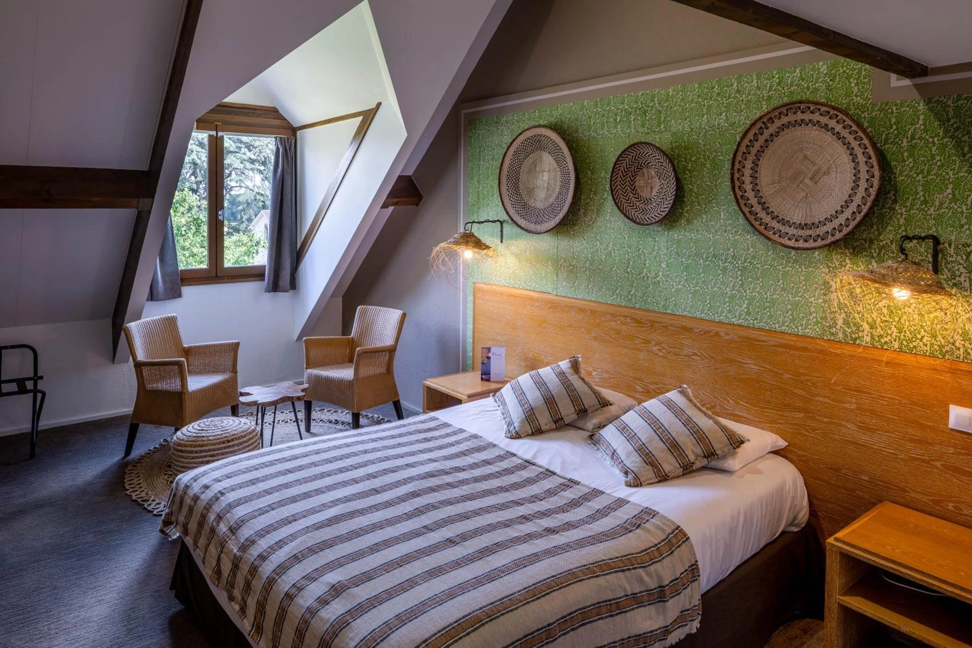 Chambre disponible pour un séminaire d'entreprise à Garrigae Manoir de Beauvoir Poitiers Sud - Hotel & Spa - Mignaloux-Beauvoir