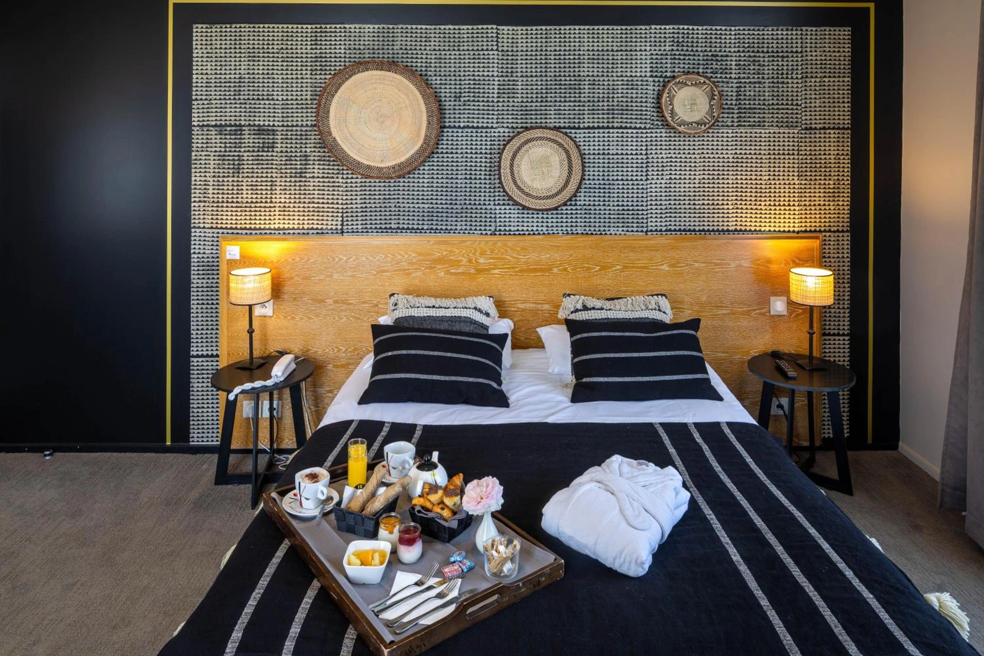 Chambre disponible pour un séminaire d'entreprise à Garrigae Manoir de Beauvoir Poitiers Sud - Hotel & Spa - Mignaloux-Beauvoir
