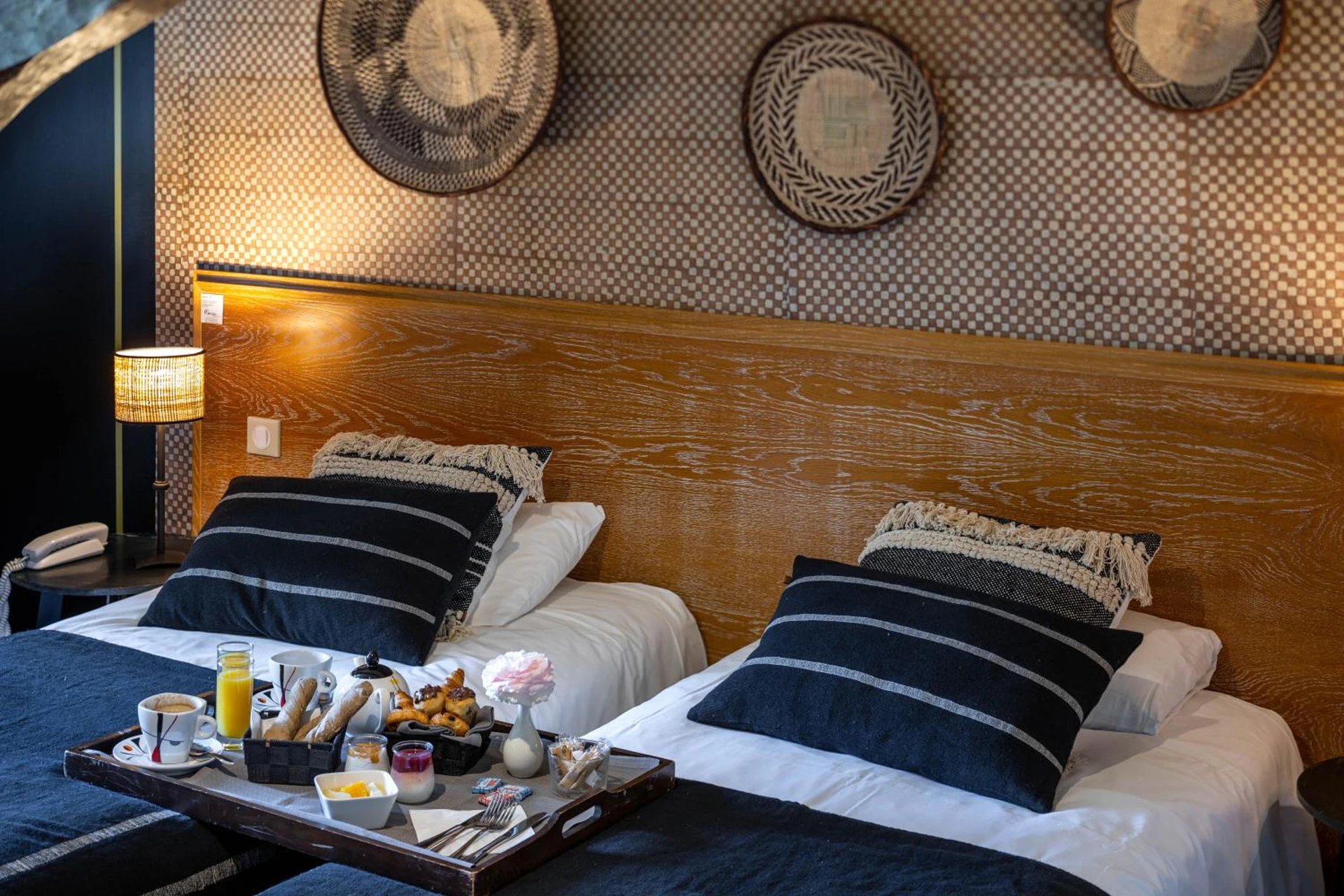 Chambre disponible pour un séminaire d'entreprise à Garrigae Manoir de Beauvoir Poitiers Sud - Hotel & Spa - Mignaloux-Beauvoir