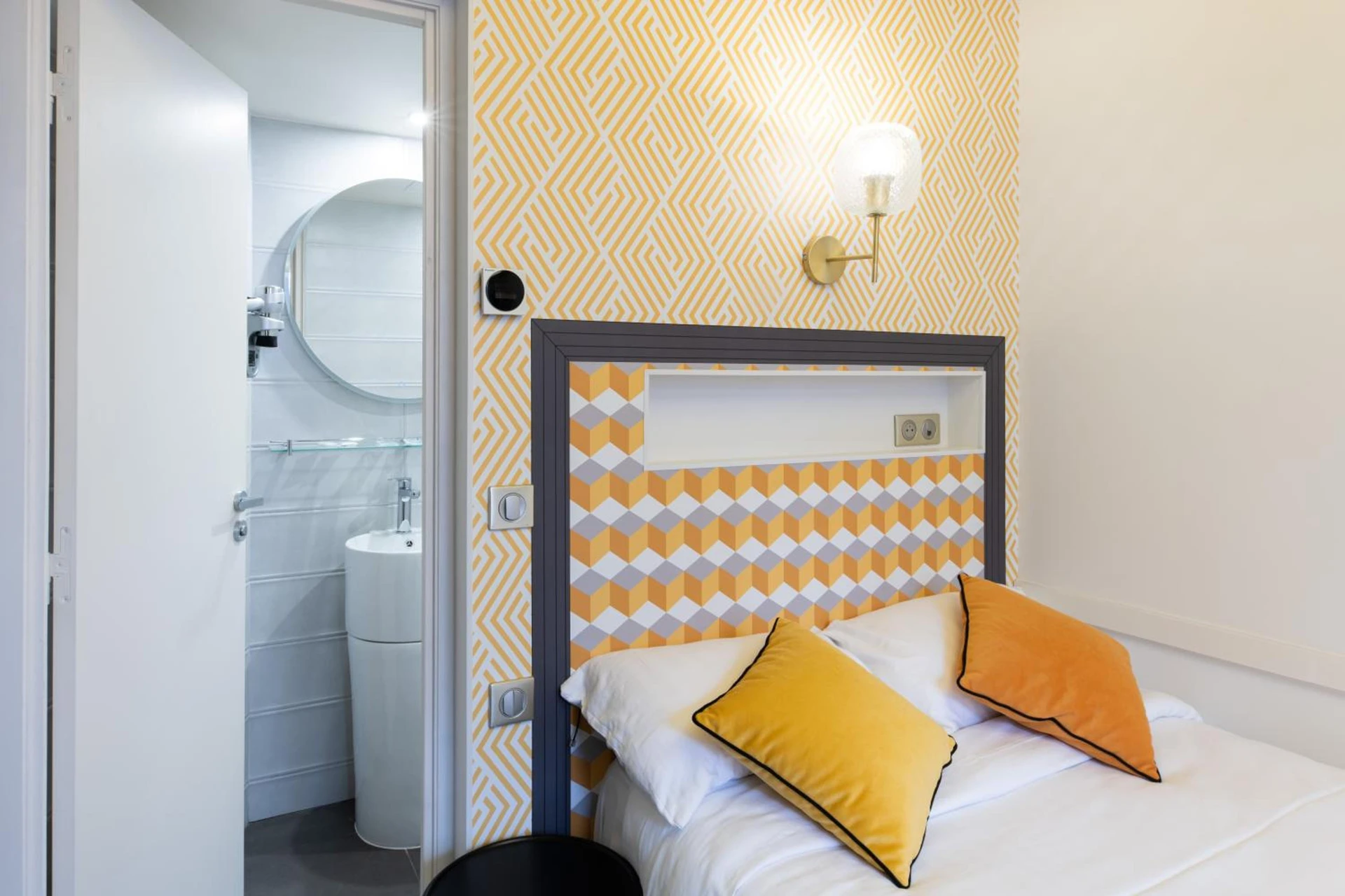 Chambre disponible pour un séminaire d'entreprise à Hôtel Gérando - Paris