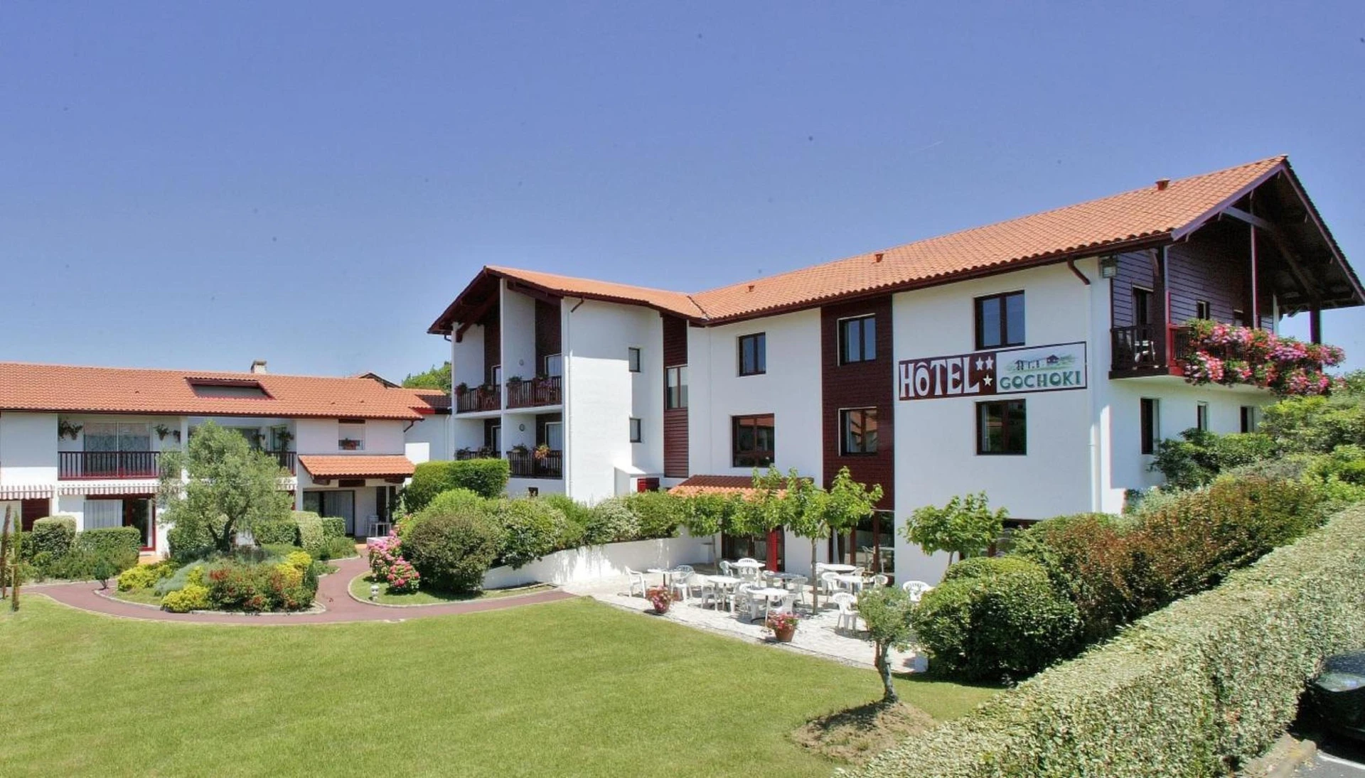 Chambre à Hotel & Appartements Gochoki - Organiser un séminaire d'entreprise à Bidart