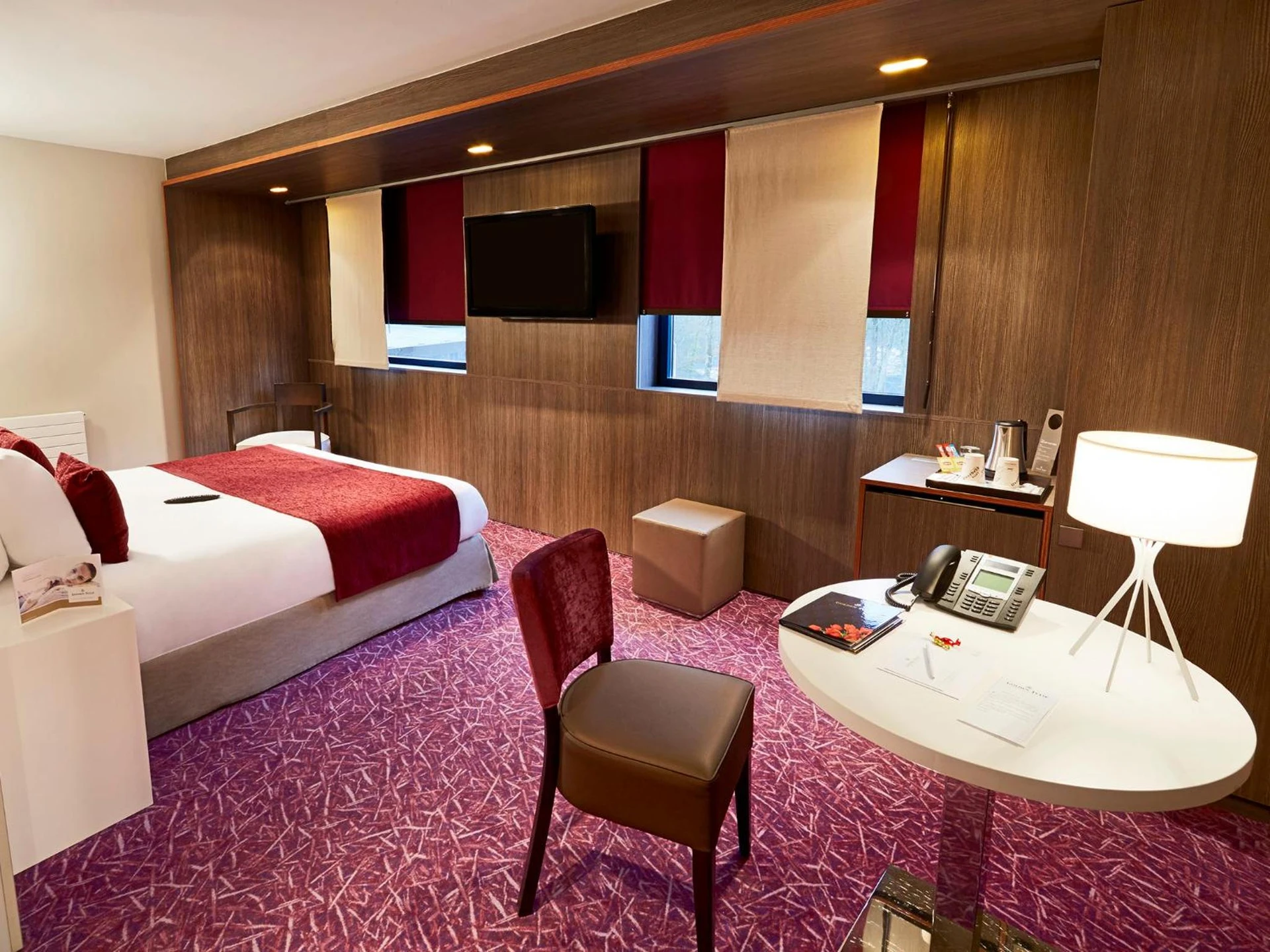 Magnifique chambre pour un séminaire d'entreprise à Golden Tulip Amnéville - Hôtel Spa & Casino - Amnéville