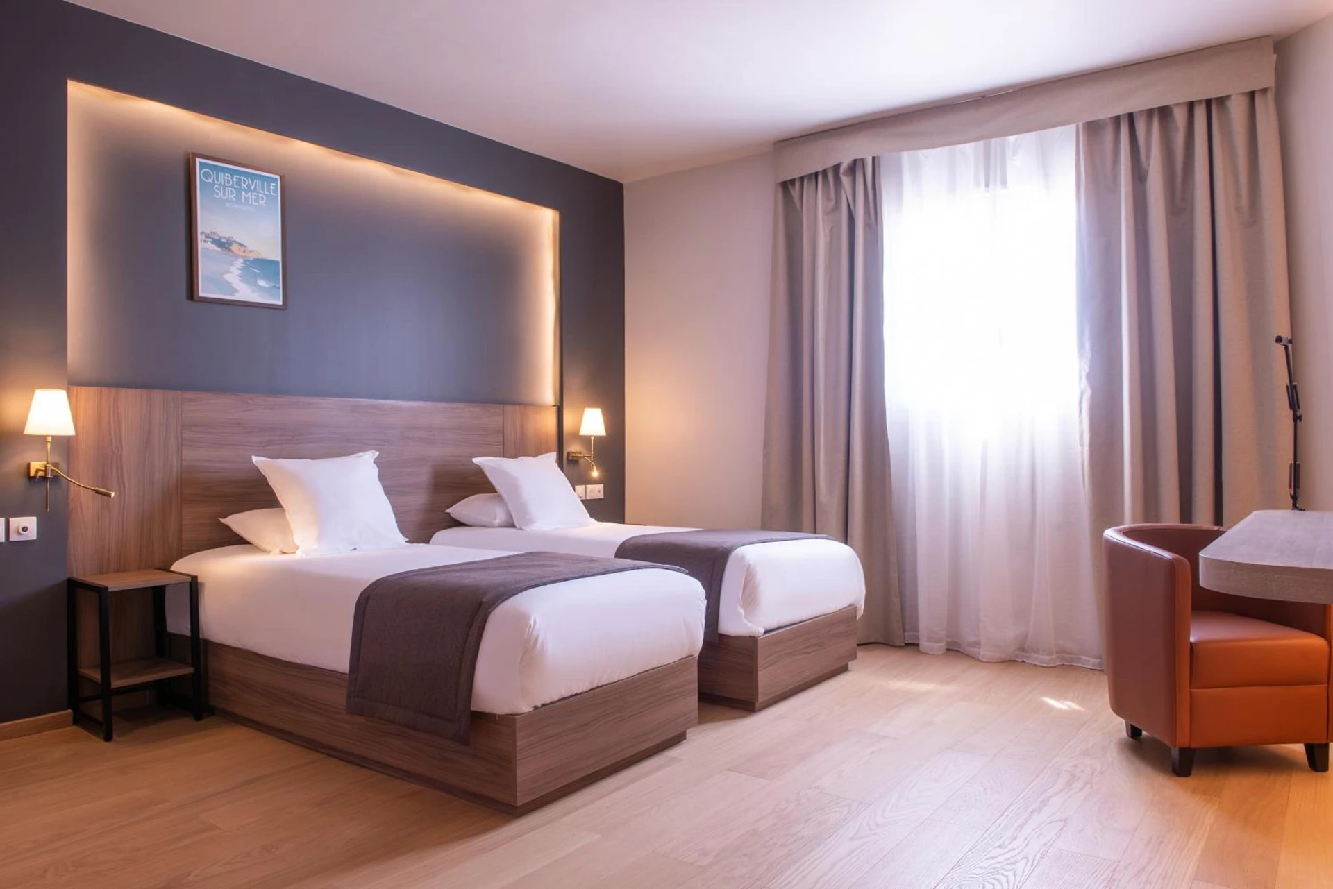 Chambre disponible pour un séminaire d'entreprise à Golden Tulip Dieppe Hôtel & Spa - Saint-Aubin-sur-Scie