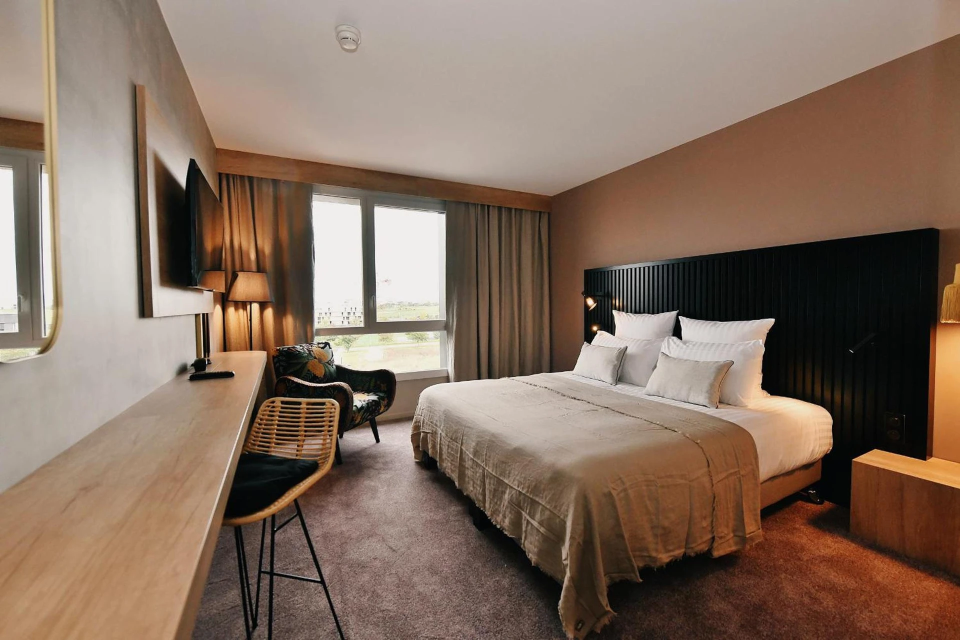 Chambre disponible pour un séminaire d'entreprise à Golden Tulip Reims - Bezannes