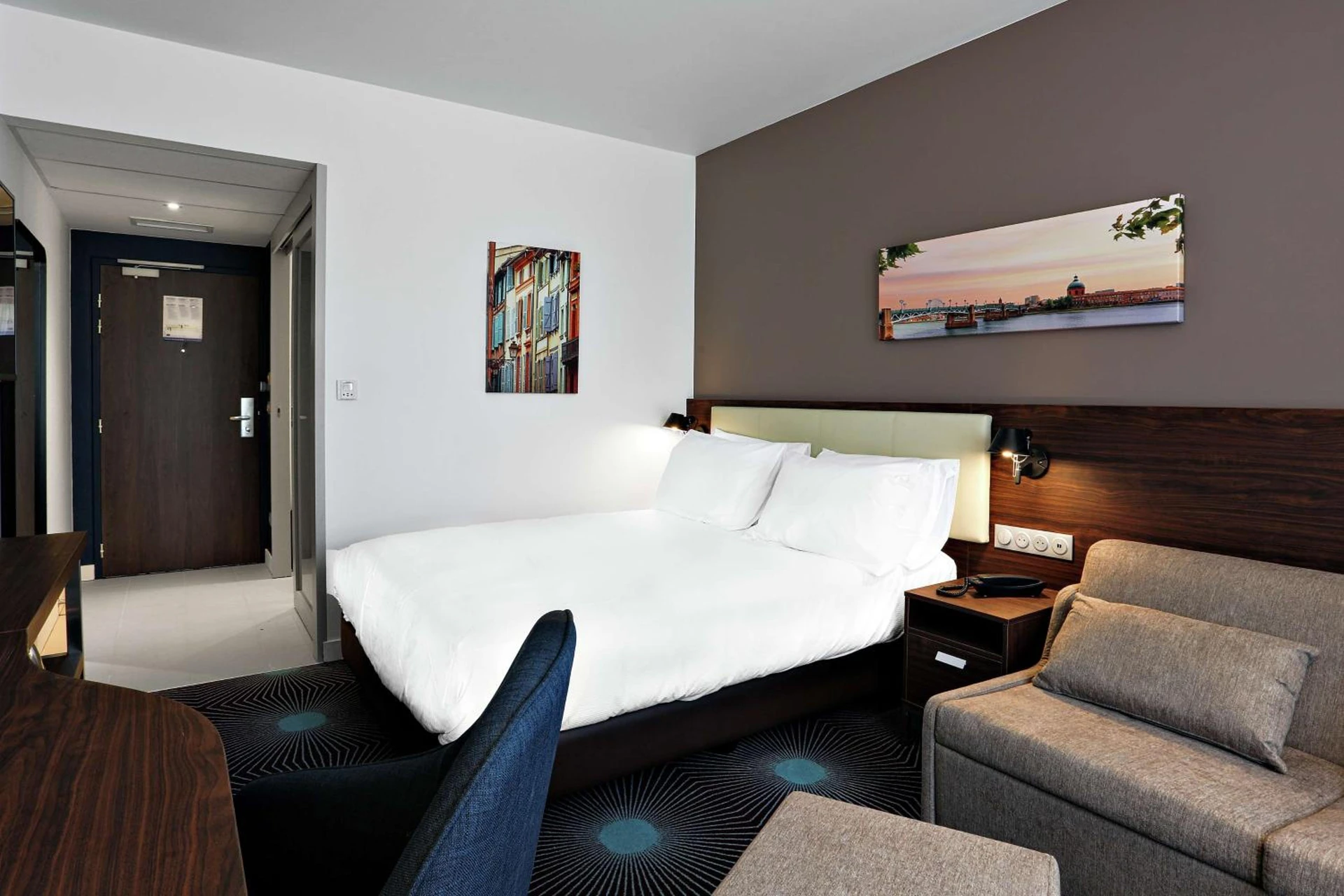 Chambre disponible pour un séminaire d'entreprise à Hampton By Hilton Toulouse Airport - Blagnac