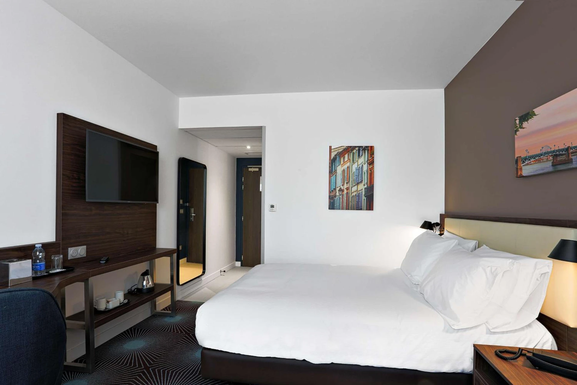 Chambre disponible pour un séminaire d'entreprise à Hampton By Hilton Toulouse Airport - Blagnac