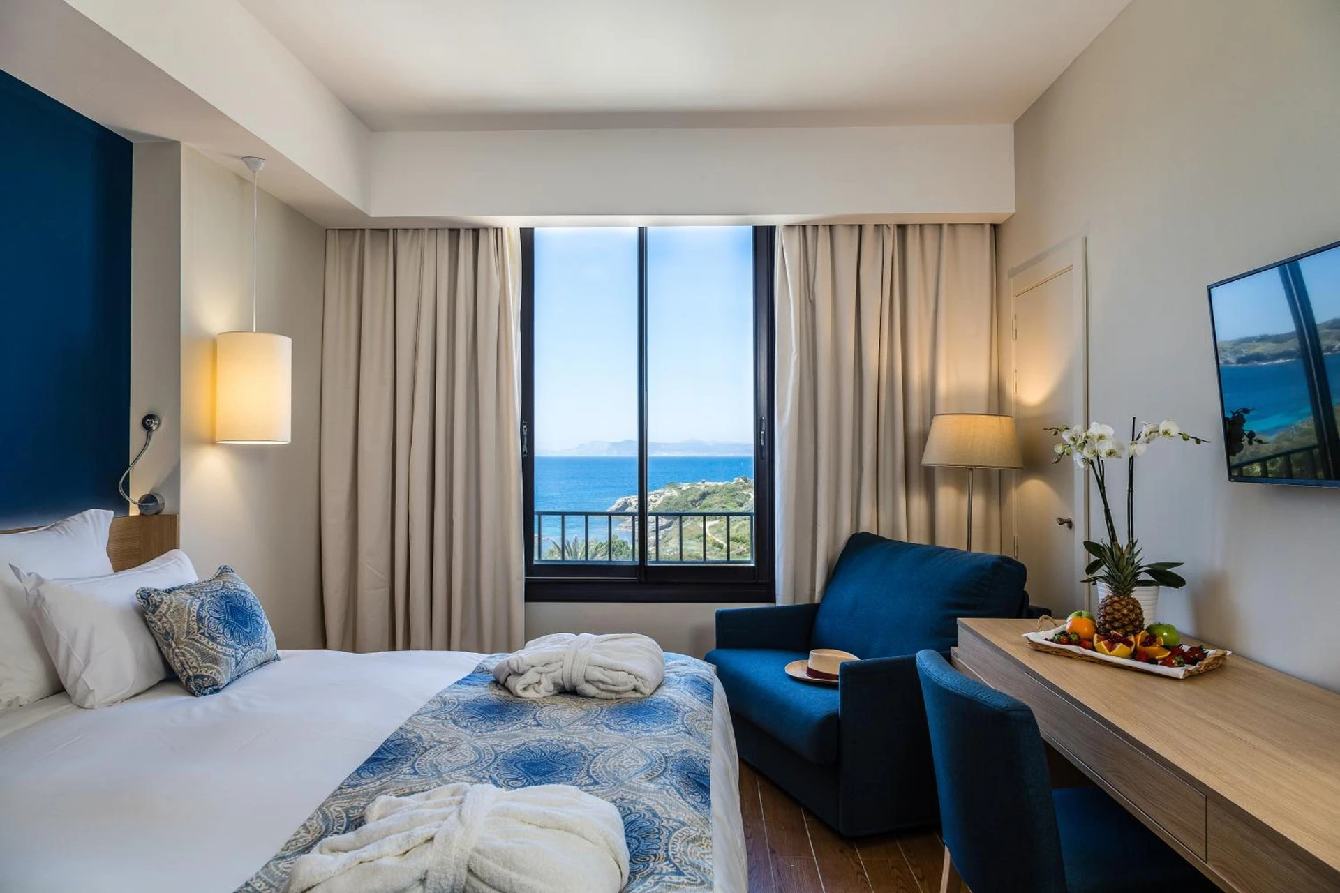 Magnifique chambre pour un séminaire d'entreprise à Hôtel Helios & SPA - Ile des Embiez - Six-Fours-les-Plages