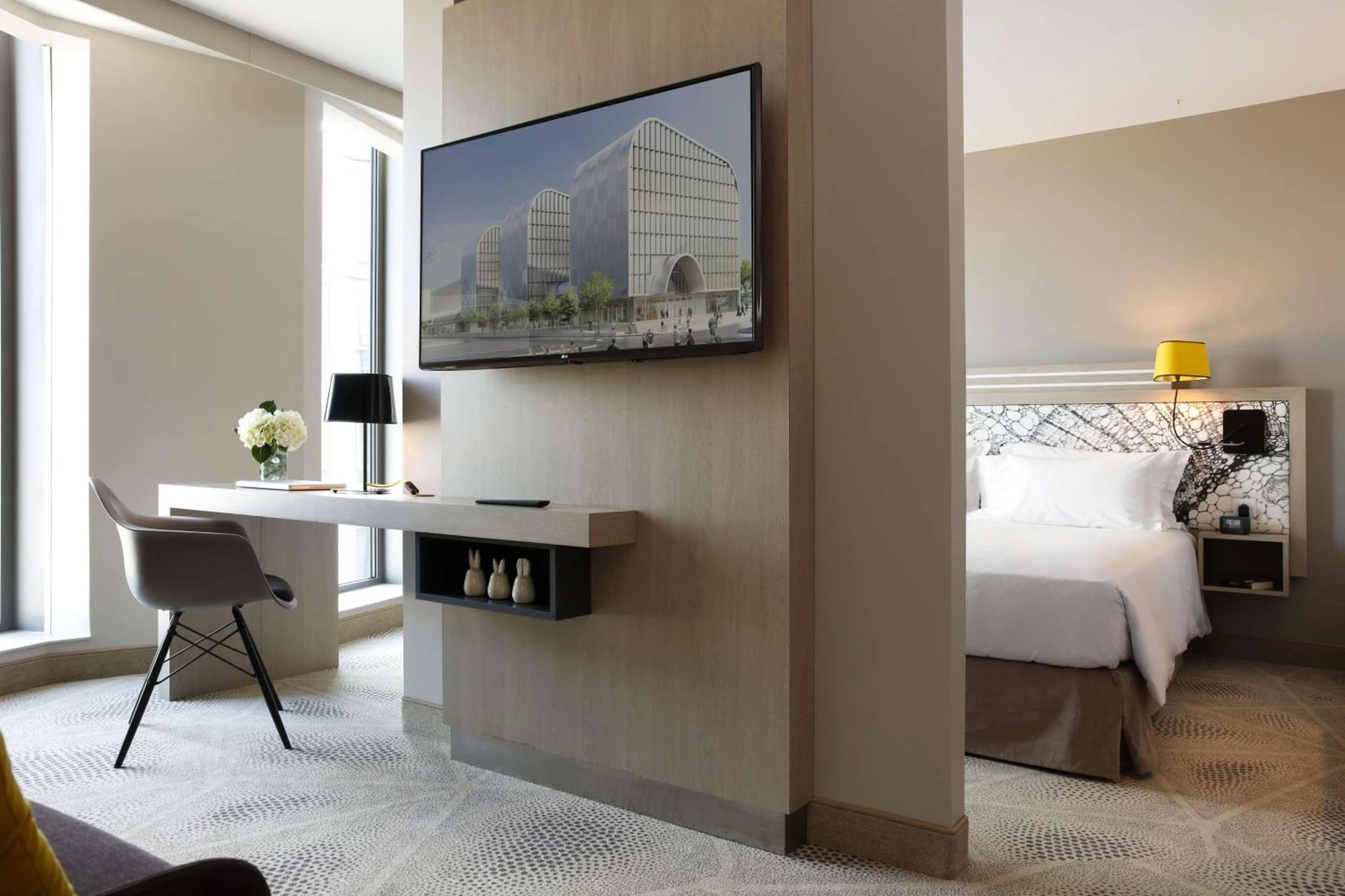 Chambre disponible pour un séminaire d'entreprise à Hilton Garden Inn Bordeaux Centre - Bordeaux