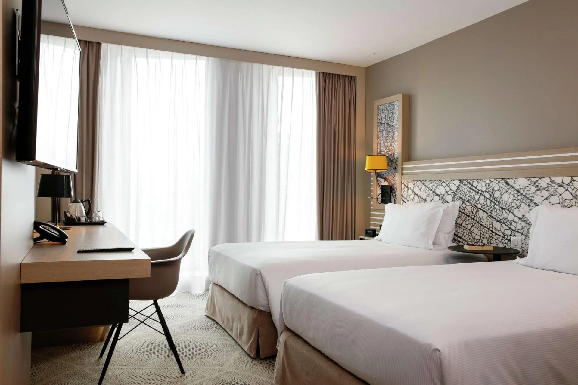 Magnifique chambre pour un séminaire d'entreprise à Hilton Garden Inn Bordeaux Centre - Bordeaux