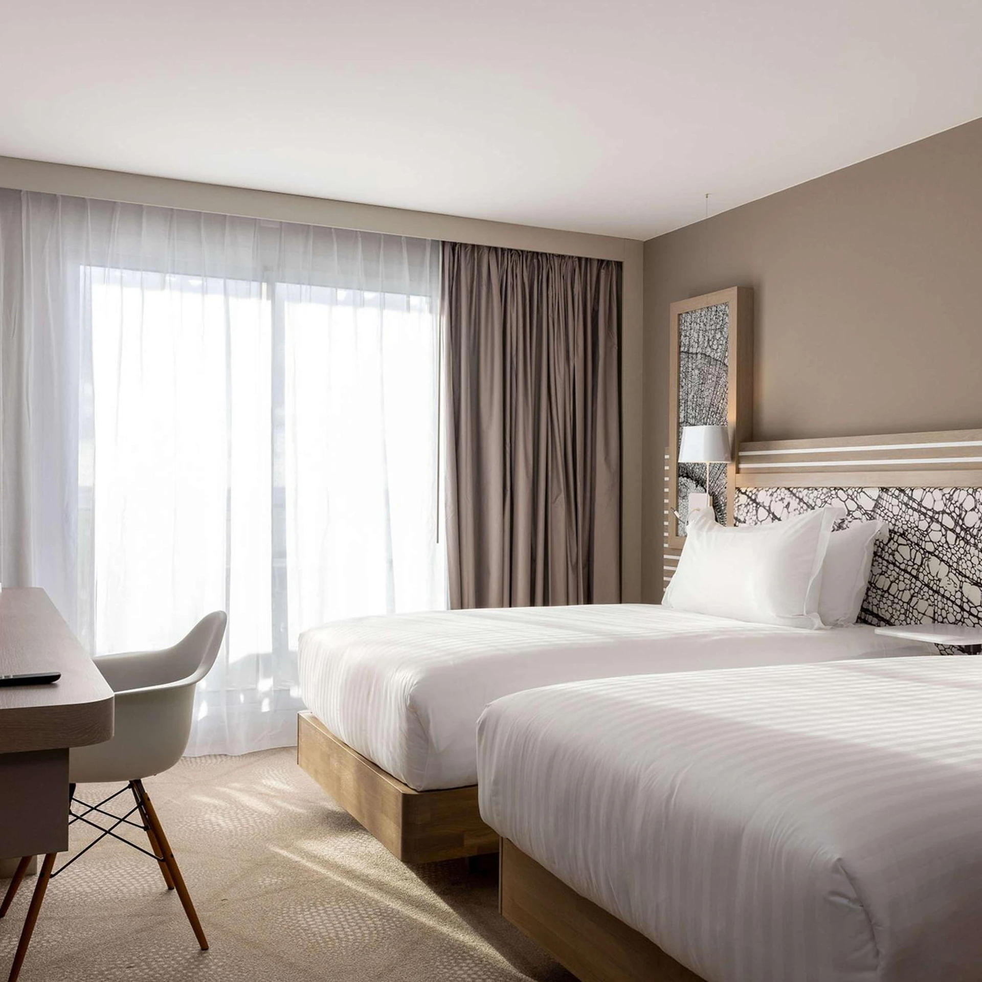 Chambre disponible pour un séminaire d'entreprise à Hilton Garden Inn Le Havre Centre - Le Havre