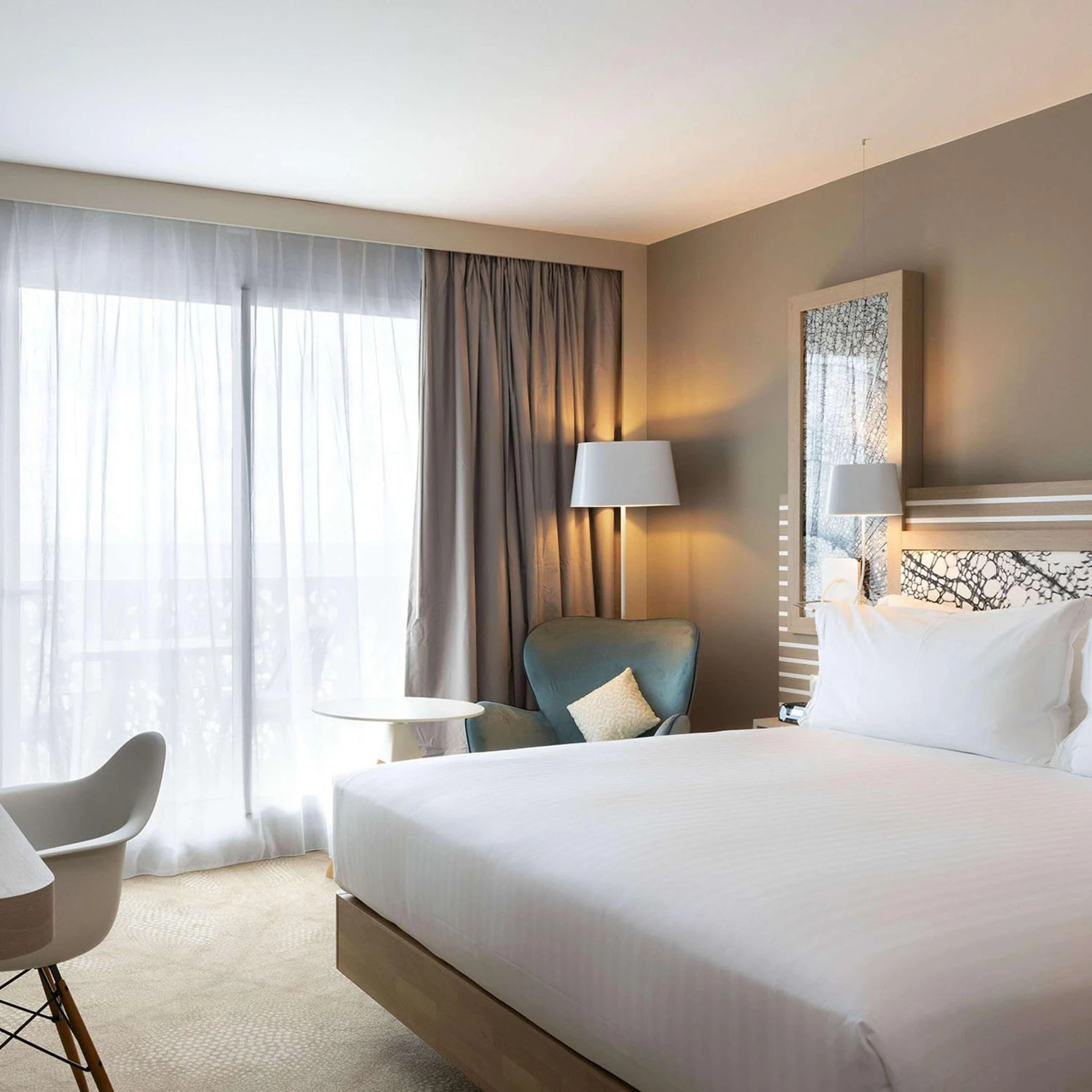 Chambre disponible pour un séminaire d'entreprise à Hilton Garden Inn Le Havre Centre - Le Havre