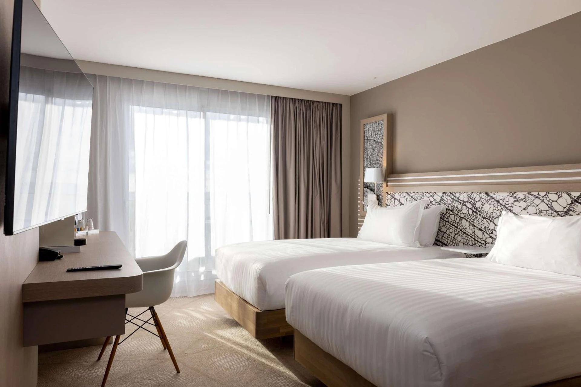 Magnifique chambre pour un séminaire d'entreprise à Hilton Garden Inn Le Havre Centre - Le Havre