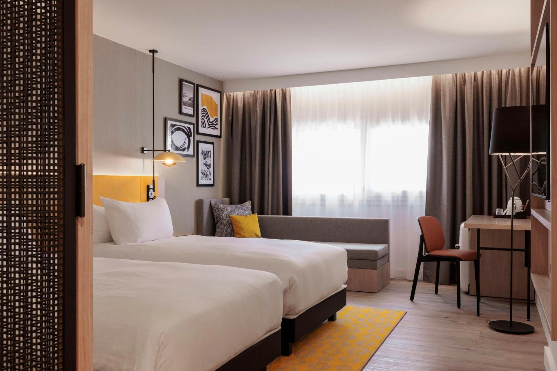 Chambre disponible pour un séminaire d'entreprise à Hilton Garden Inn Marseille Provence Airport - Pau