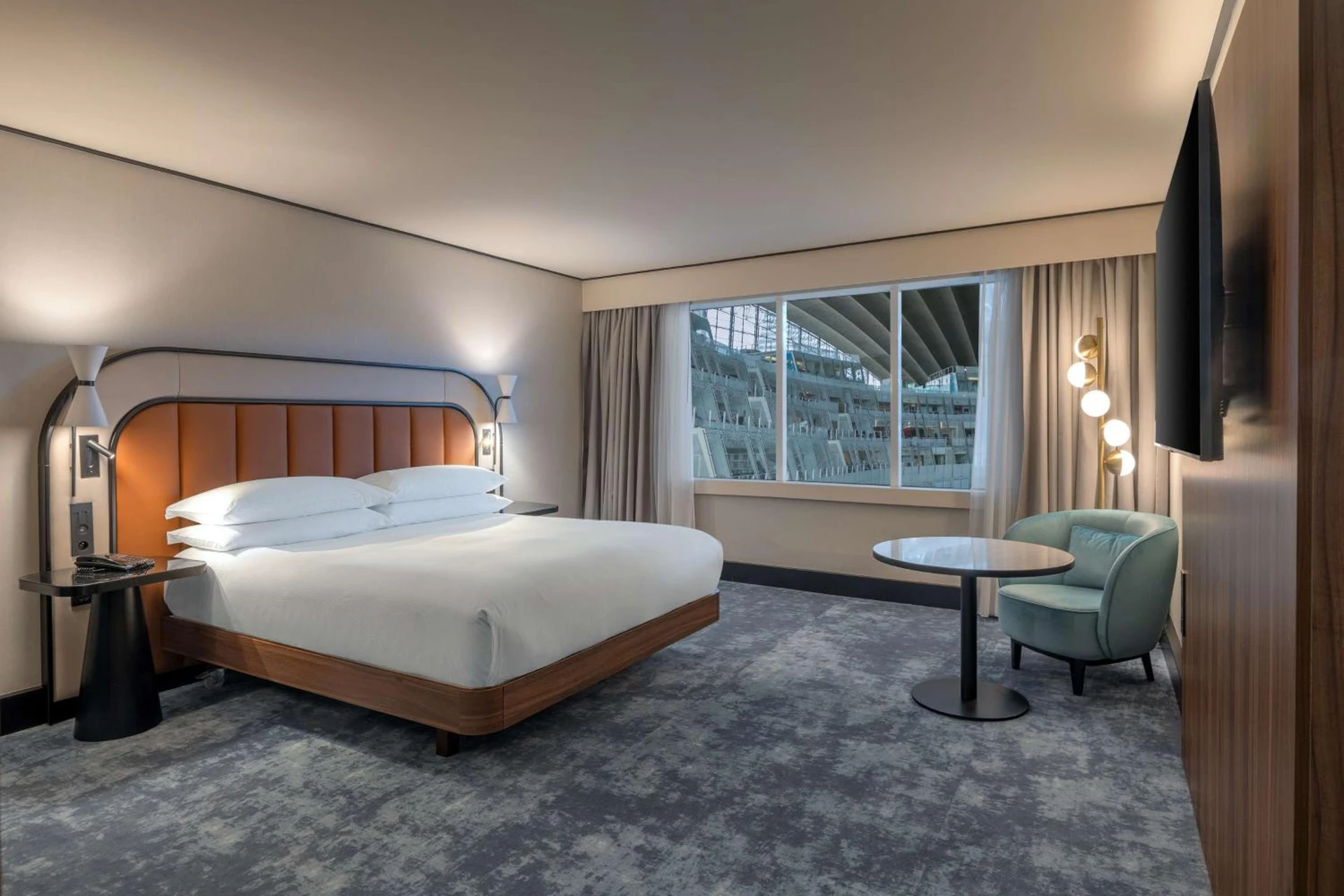 Magnifique chambre pour un séminaire d'entreprise à Hilton Paris La Défense - Puteaux