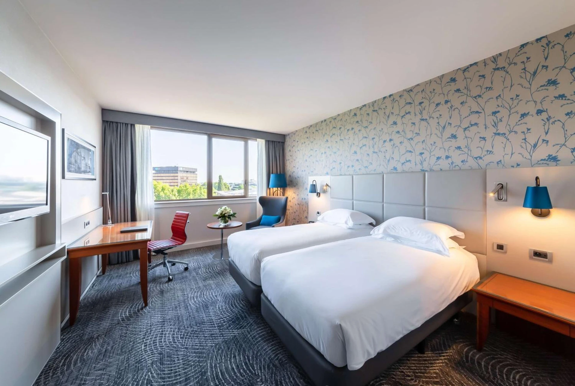 Chambre disponible pour un séminaire d'entreprise à Hilton Strasbourg - Strasbourg