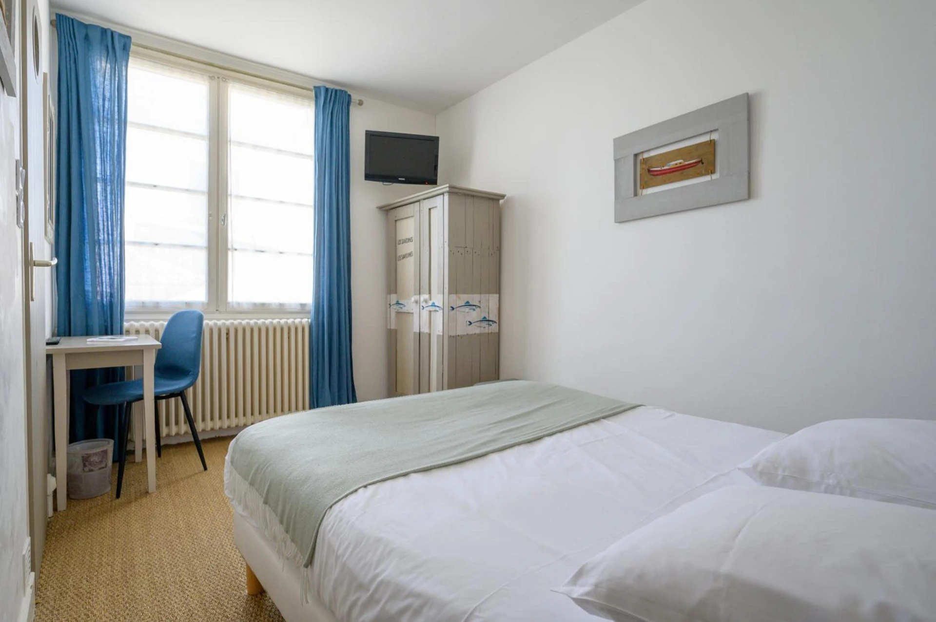 Chambre disponible pour un séminaire d'entreprise à L'Hippocampe - La Flotte