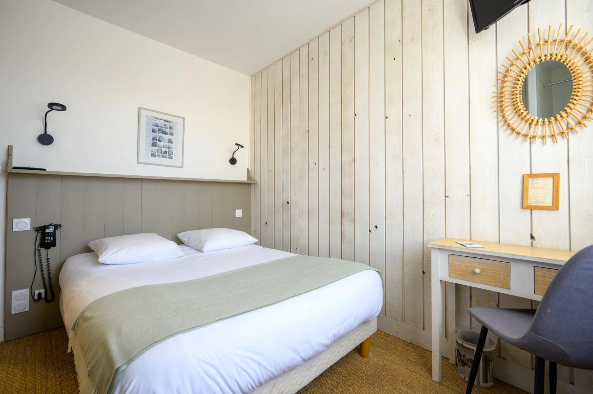 Chambre disponible pour un séminaire d'entreprise à L'Hippocampe - La Flotte
