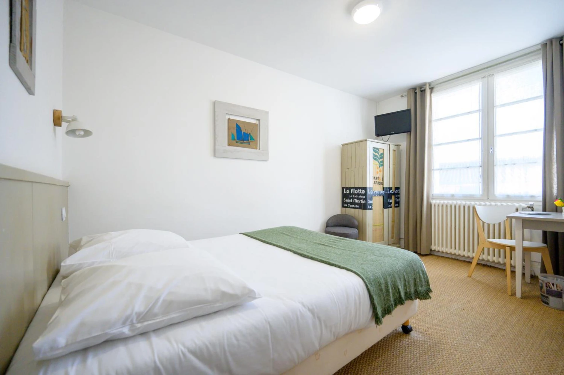 Magnifique chambre pour un séminaire d'entreprise à L'Hippocampe - La Flotte