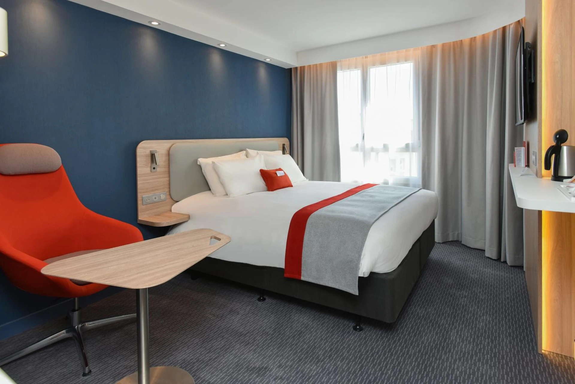Chambre disponible pour un séminaire d'entreprise à Holiday Inn Express - Rouen Centre - Rive Gauche by IHG - Rouen