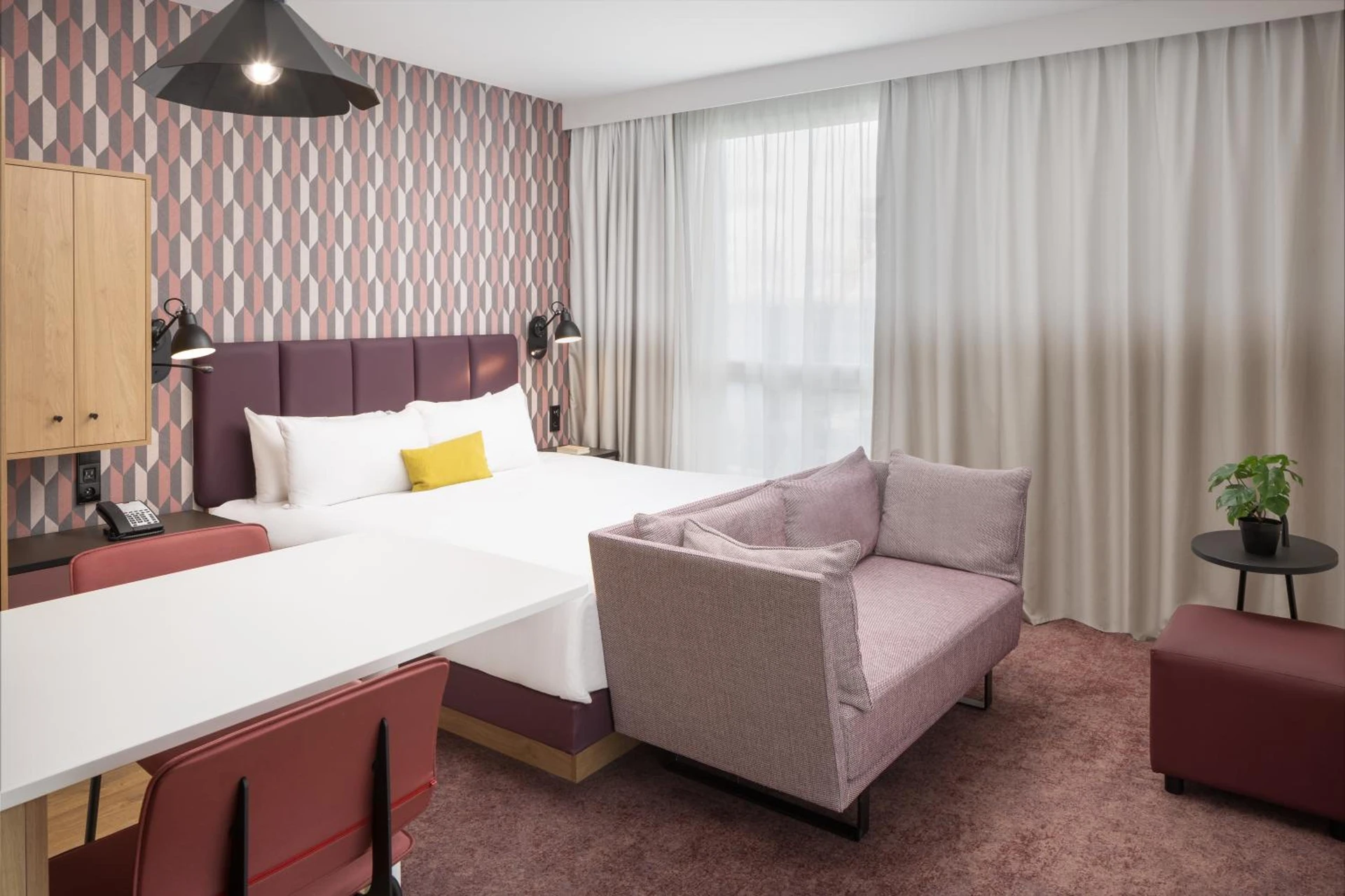 Magnifique chambre pour un séminaire d'entreprise à Hyatt House Paris Charles de Gaulle Airport - Roissy-en-France