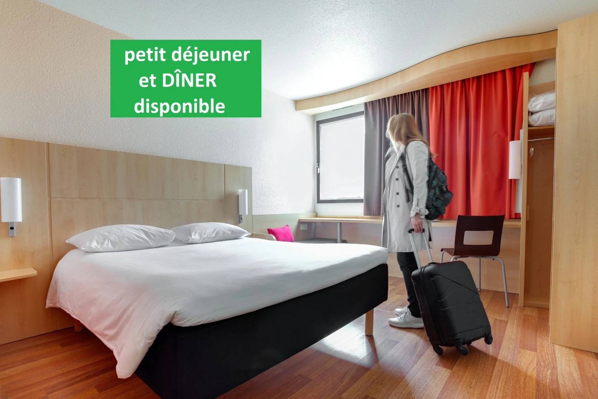 Chambre disponible pour un séminaire d'entreprise à ibis Angers Centre Chateau - Angers