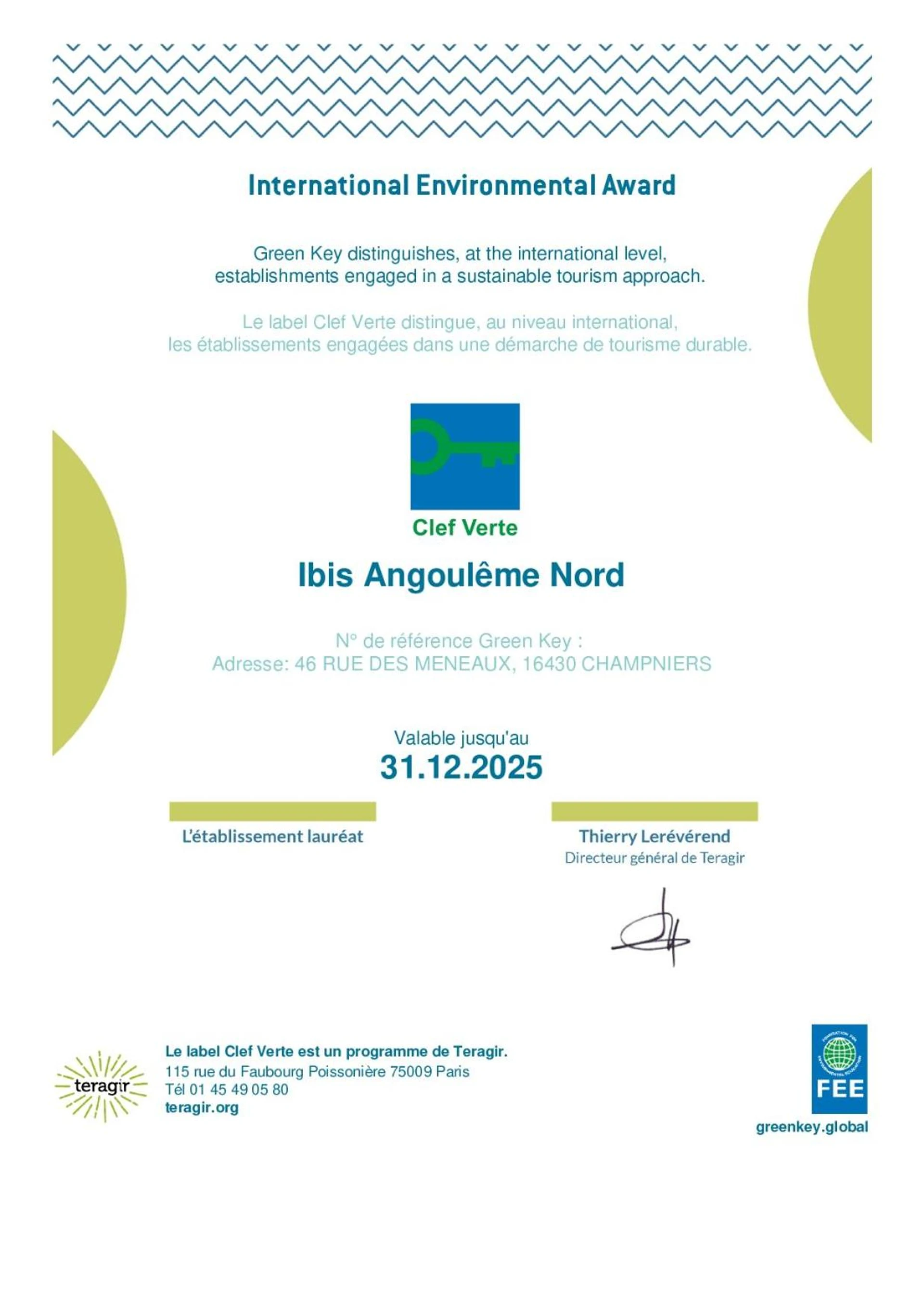 Organiser un séminaire d'entreprise : Ibis Angoulême Nord à champniers