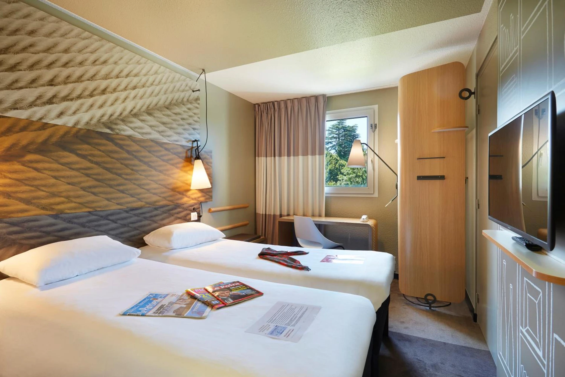 Chambre disponible pour un séminaire d'entreprise à ibis Archamps Porte de Genève - Archamps