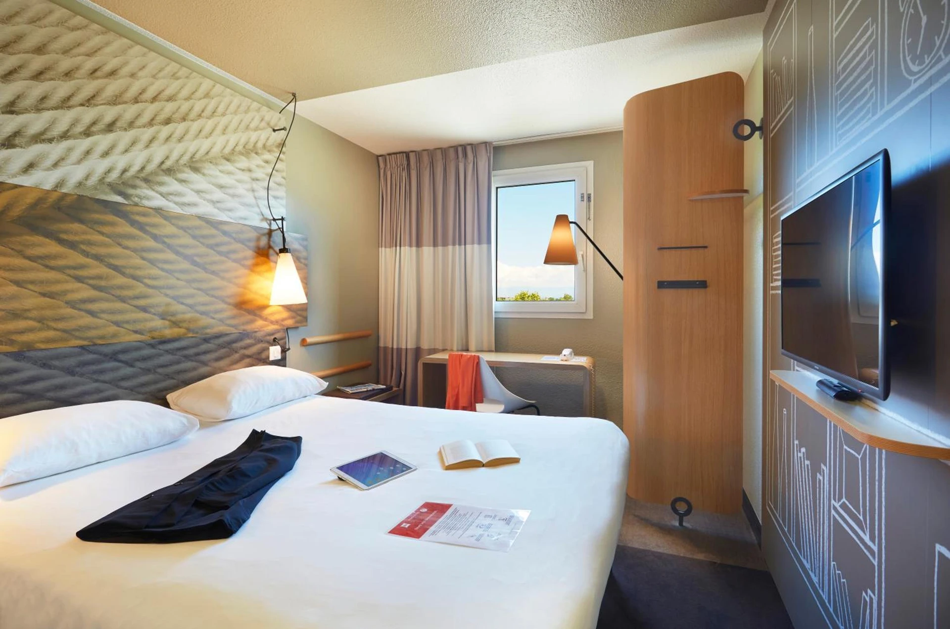 Chambre disponible pour un séminaire d'entreprise à ibis Archamps Porte de Genève - Archamps