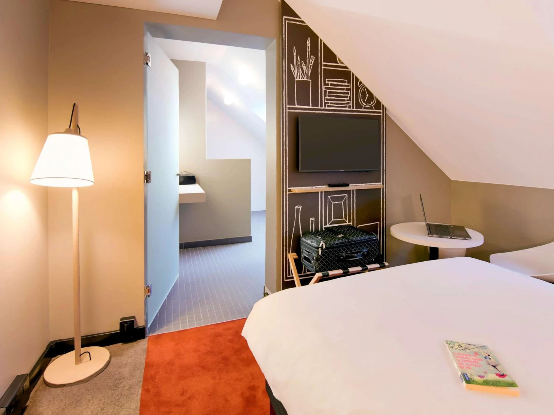 Chambre disponible pour un séminaire d'entreprise à ibis Brest Kergaradec - Brest