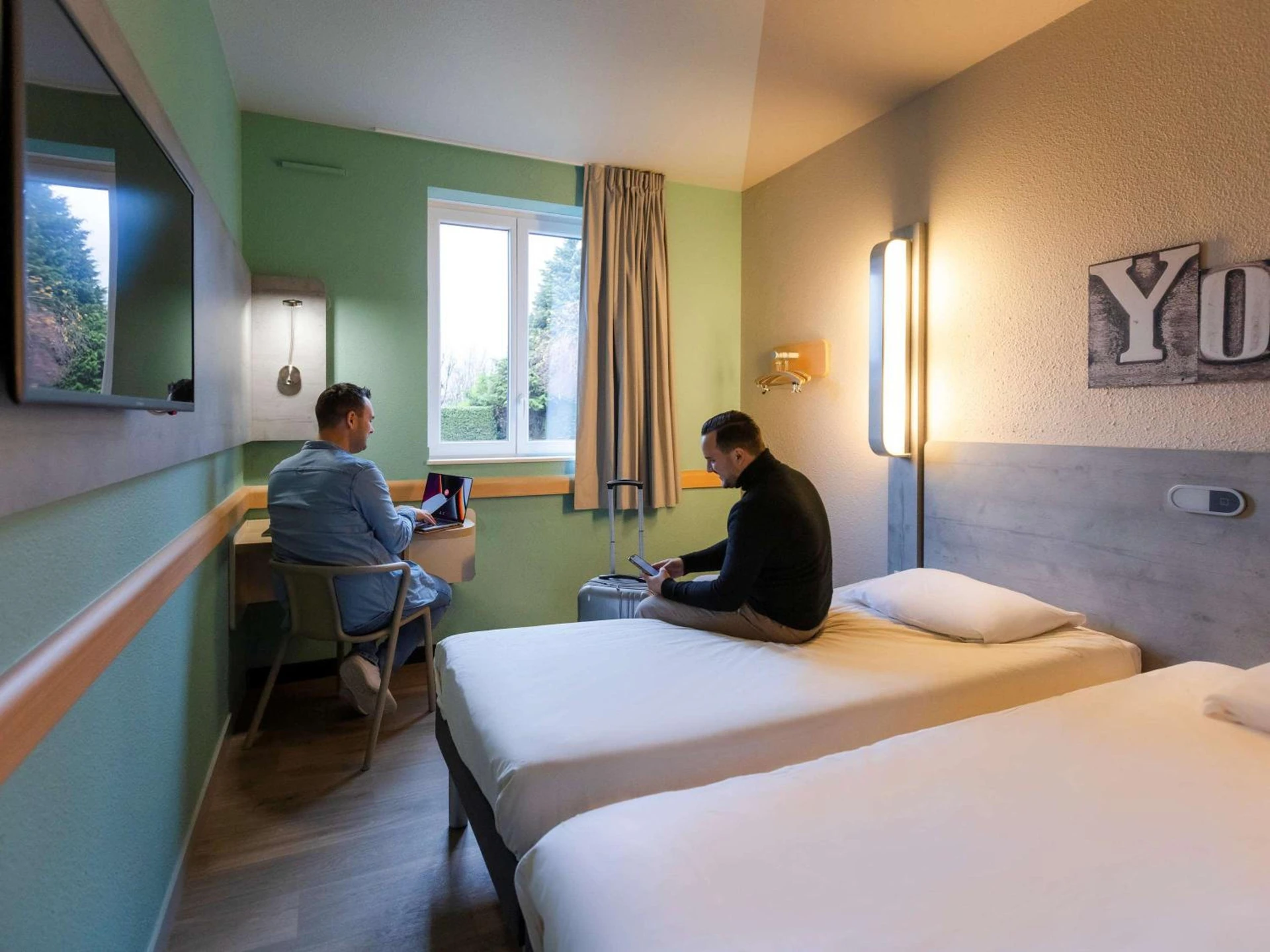 Chambre disponible pour un séminaire d'entreprise à ibis budget Albertville - Gilly-sur-Isère