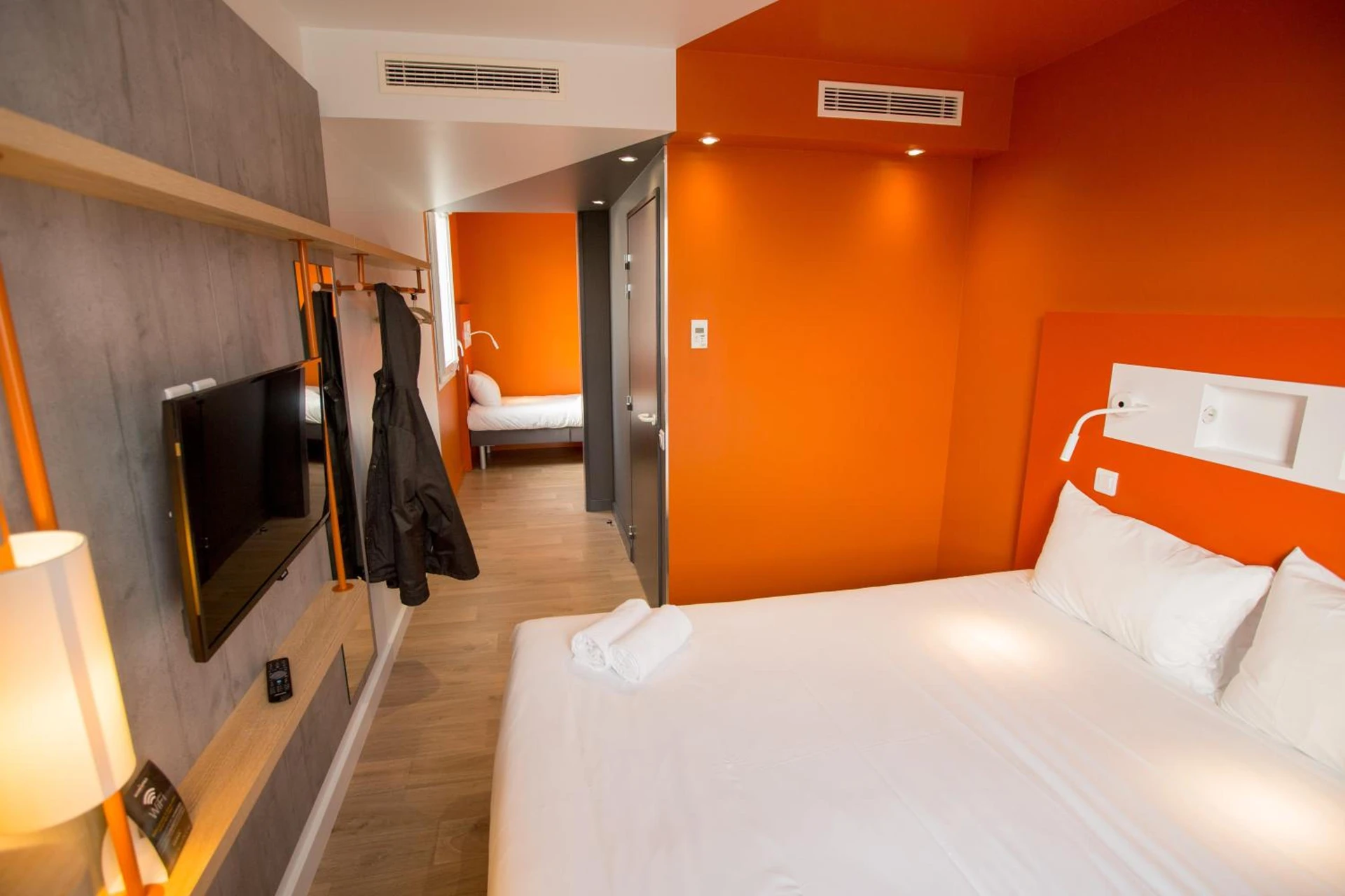 Chambre disponible pour un séminaire d'entreprise à ibis budget Cherbourg - La Glacerie - Cherbourg-en-Cotentin