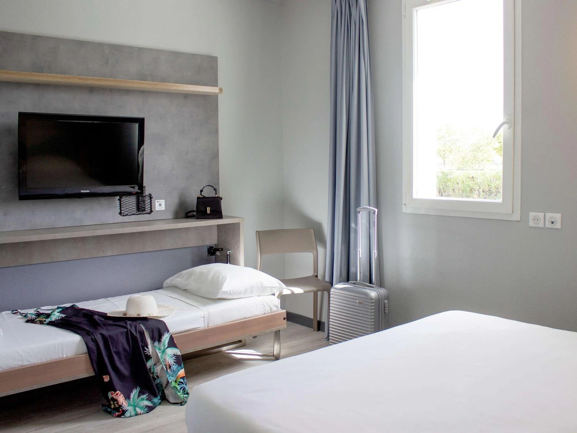 Chambre disponible pour un séminaire d'entreprise à ibis budget Lunel Porte de Camargue - Aimargues