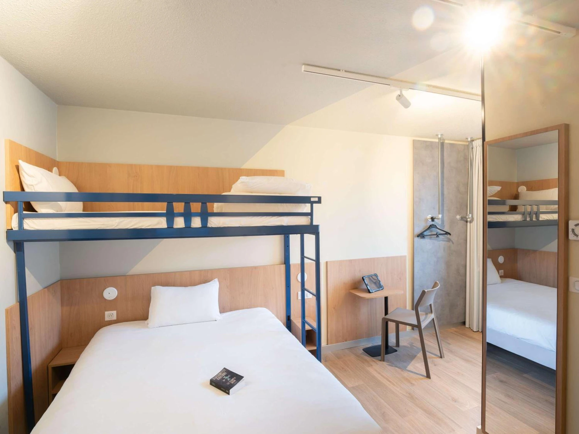 Chambre disponible pour un séminaire d'entreprise à Hotel Ibis Budget Rennes Cesson - Cesson-Sévigné