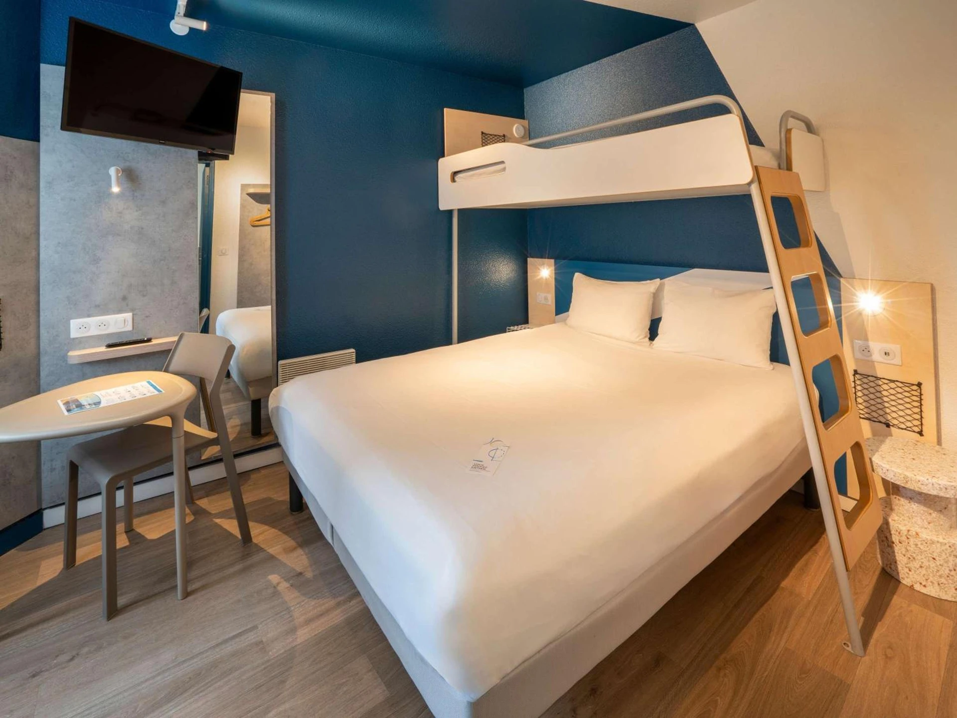 Chambre disponible pour un séminaire d'entreprise à ibis budget Rennes Chantepie - Hôtel rénové - Chantepie