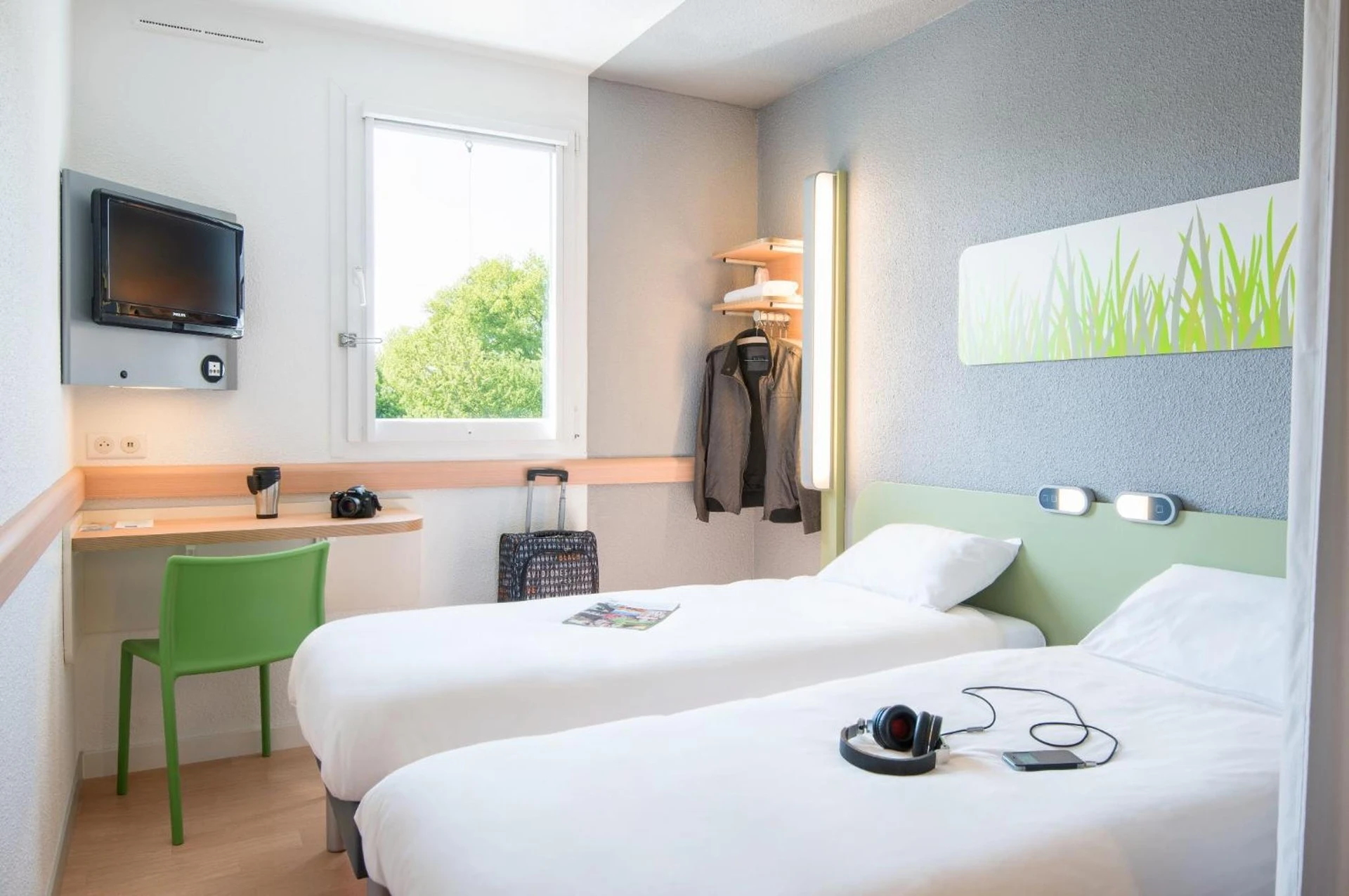 Magnifique chambre pour un séminaire d'entreprise à ibis budget Rennes Route de Saint Malo - Montgermont
