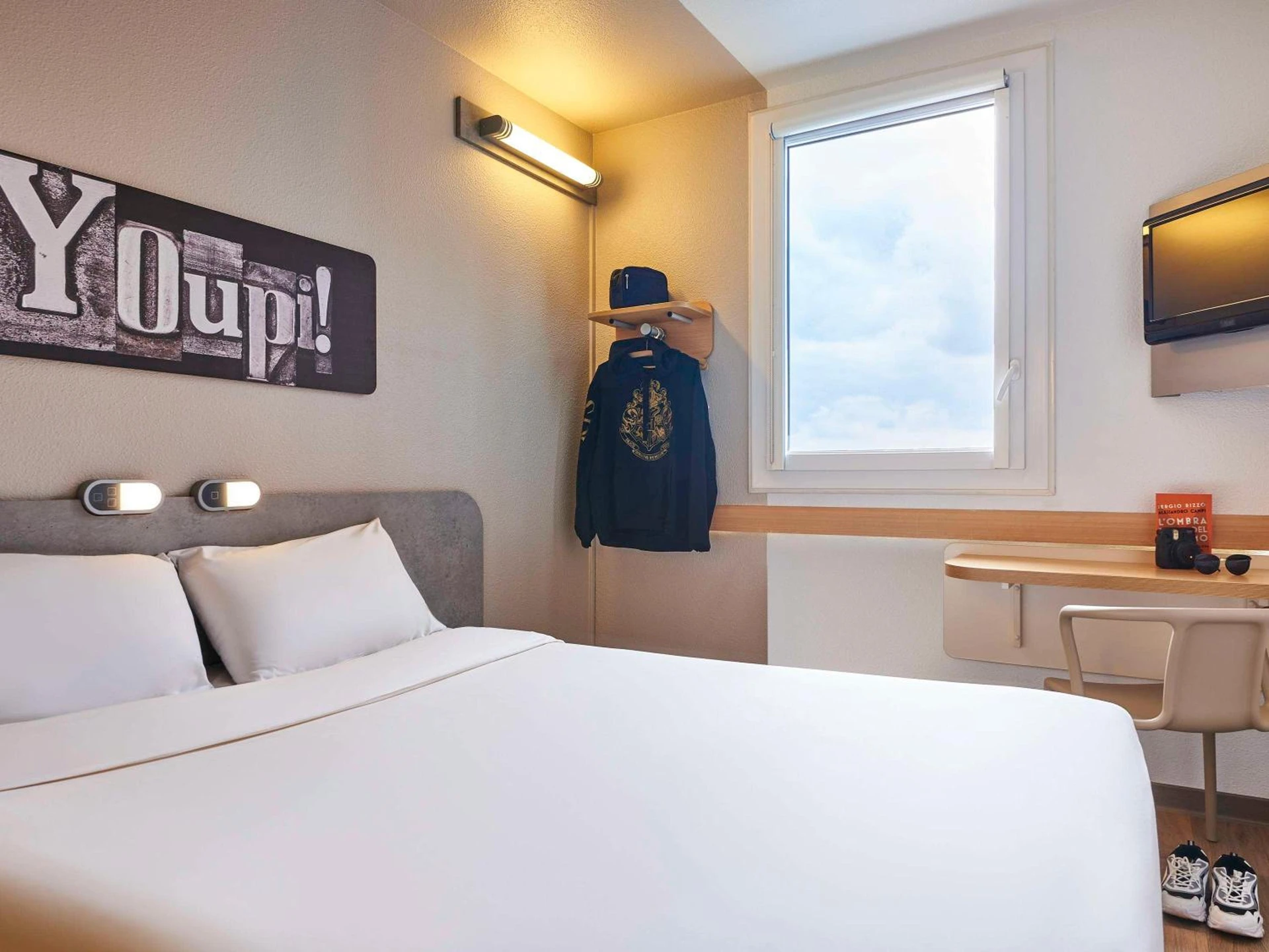 Chambre disponible pour un séminaire d'entreprise à ibis budget Velizy - Vélizy-Villacoublay